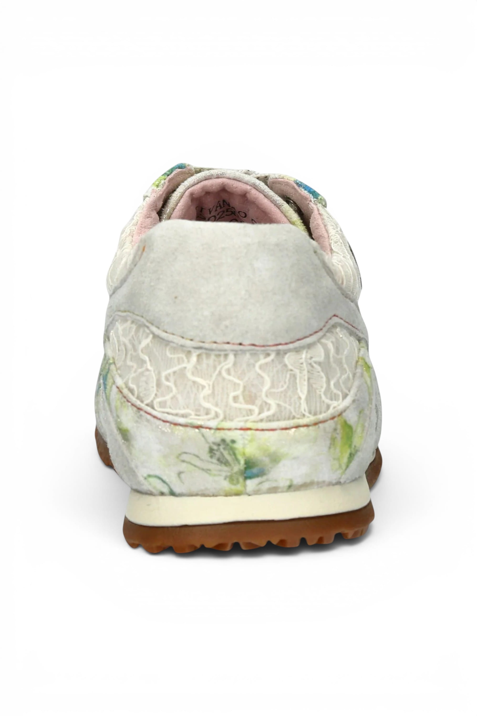 Beige Womens Trainers Sneaker Shoes-TIVANAO-03, Image 6 of 7