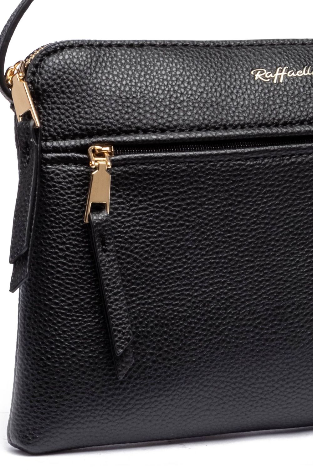 Black Front Pocket Cross Body Bag, Image 2 of 2