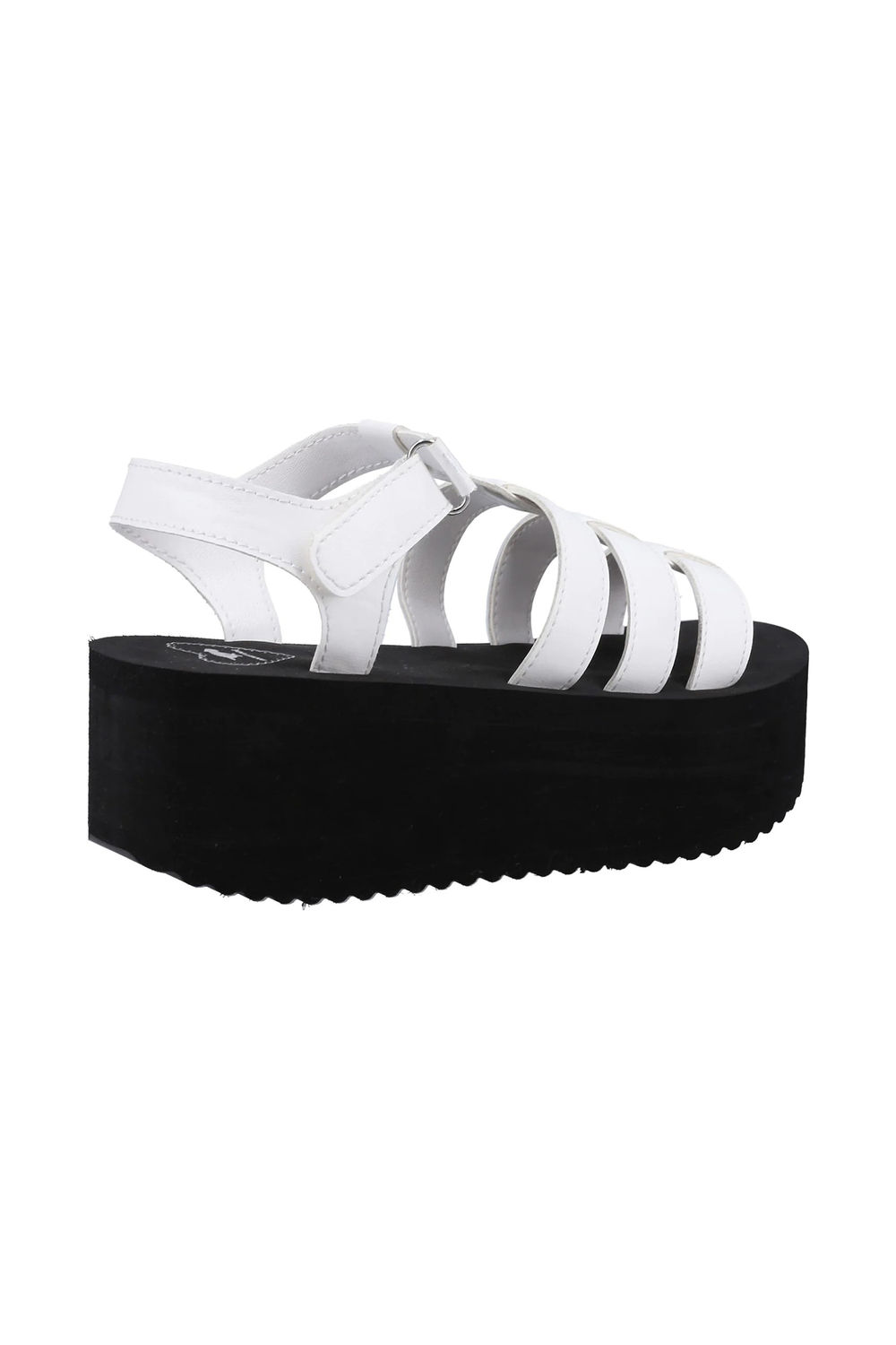 White Helio Terrence Wedge Sandals, Image 2 of 4