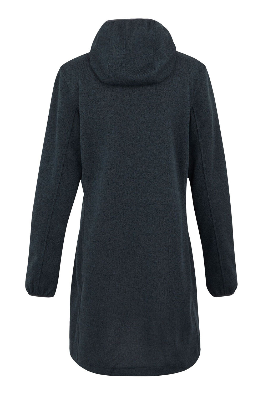 Multi Bloomfield Marl Longline Fleece Jacket, Image 2 of 4