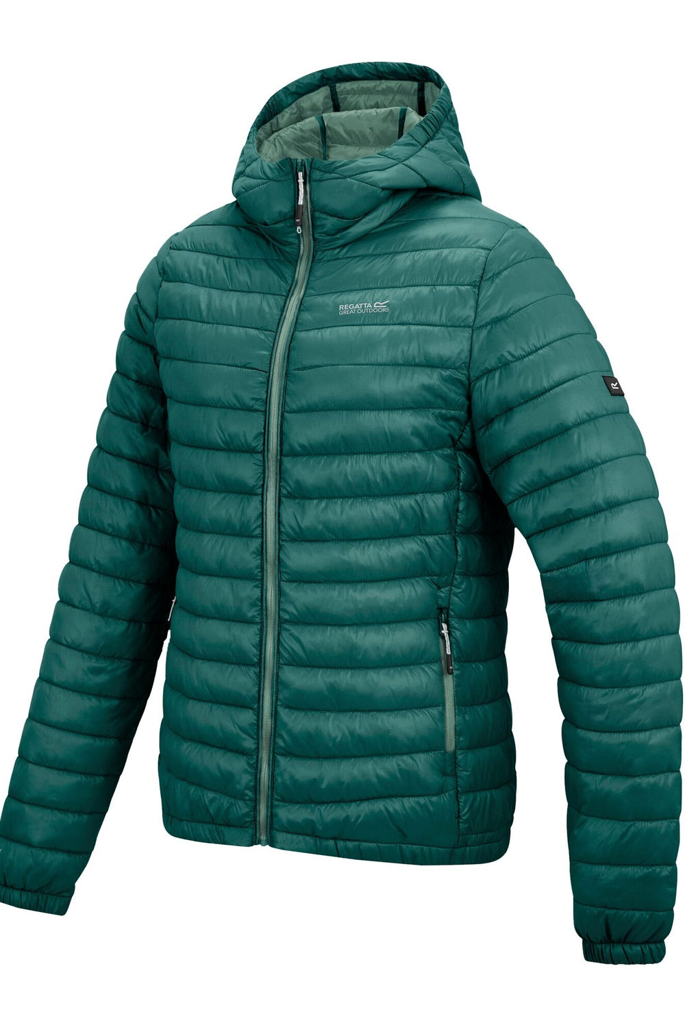 Green Regatta Green Hurden Padded Jacket, Image 3 of 4