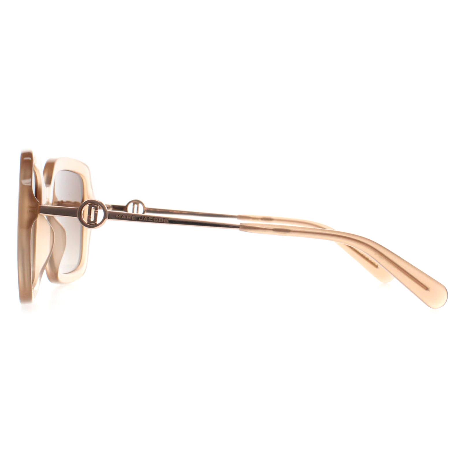 Beige Marc Jacobs Beige Square Beige Brown Gradient MARC 652/S, Image 3 of 4