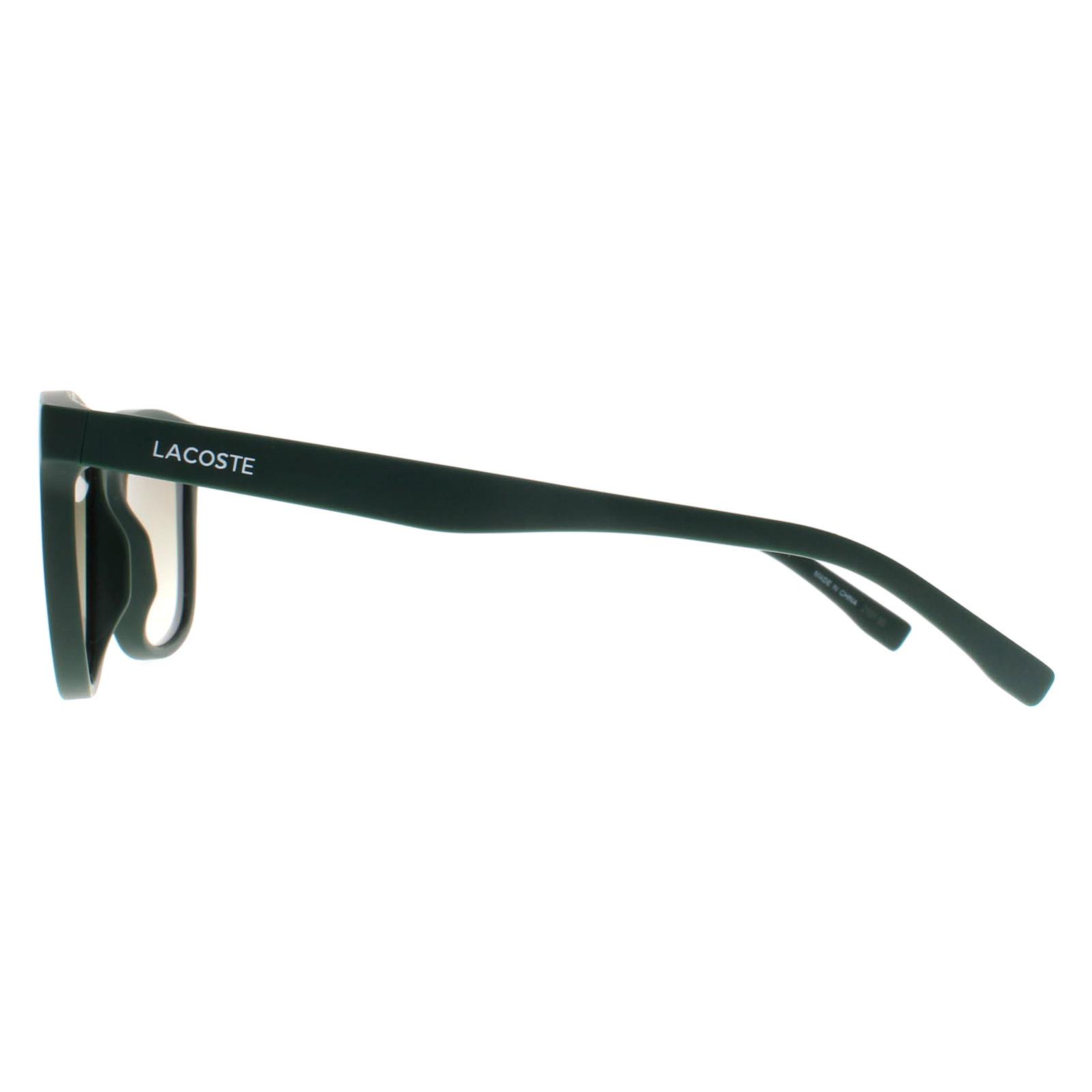 Green Lacoste Green Rectangle Matte Green Grey L929SE, Image 3 of 4