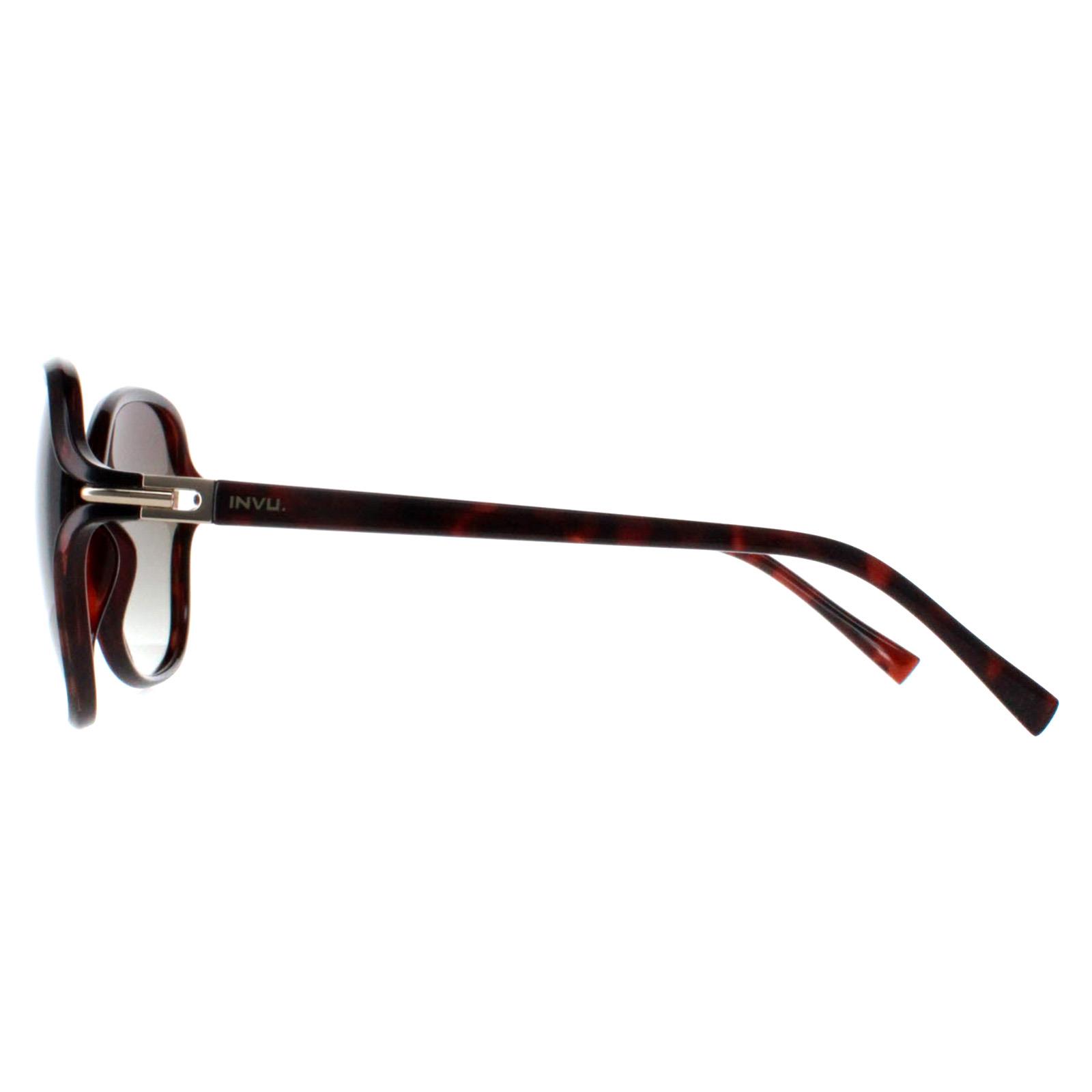 Brown Square Warm Demi Brown Tortoise Brown Polarized B2114, Image 3 of 5
