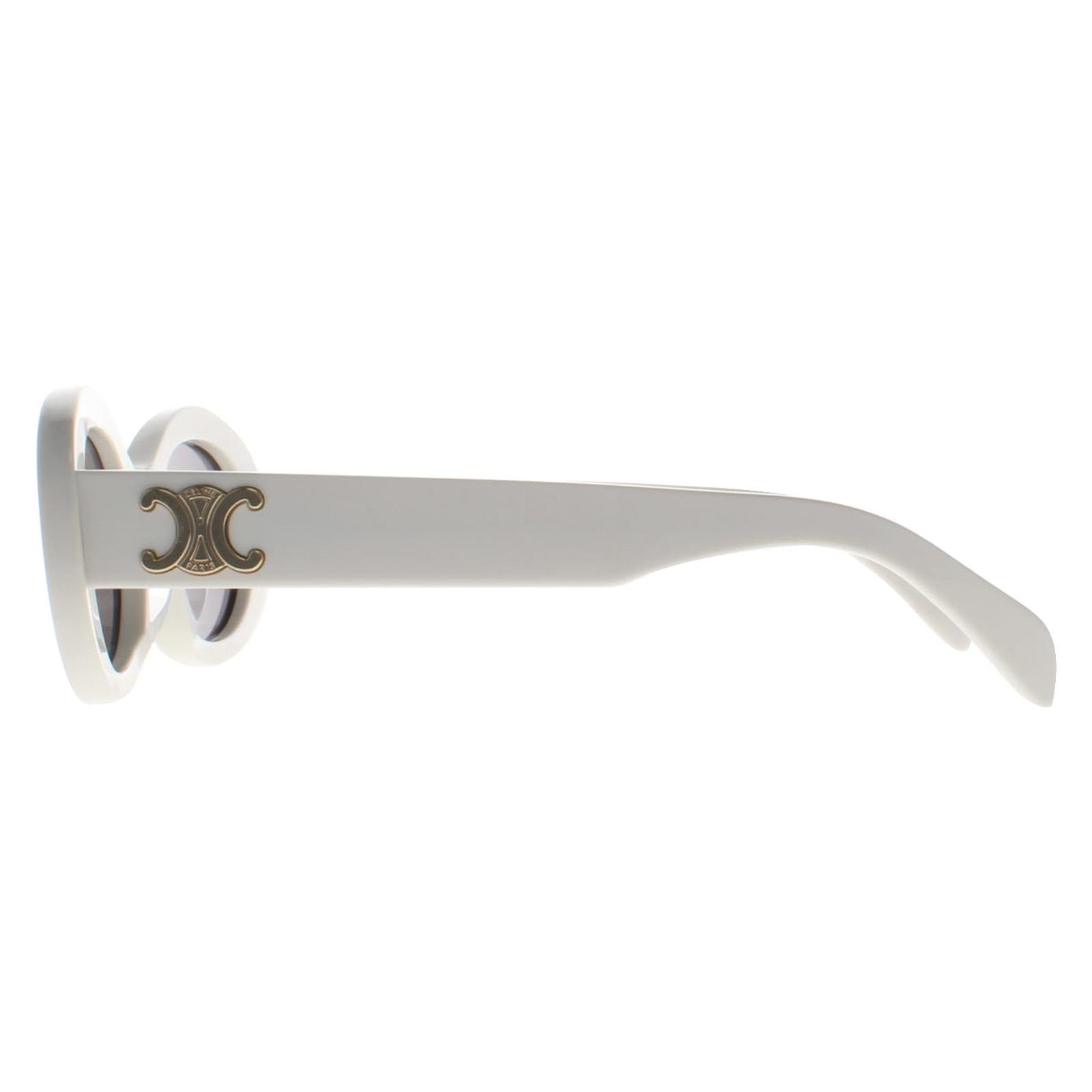 White Round Ivory Smoke Grey Triomphe CL40194U, Image 3 of 4