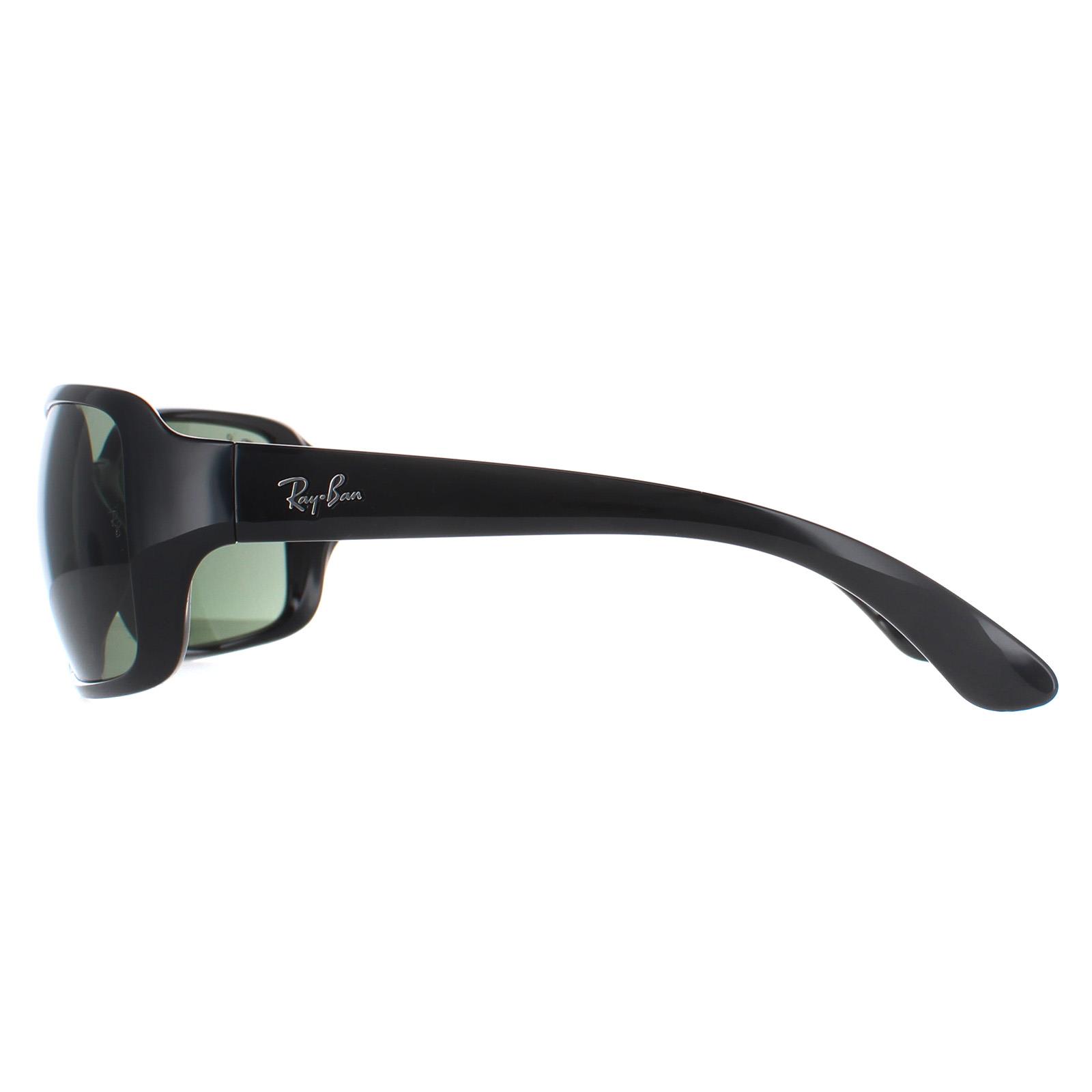 Black Ray-Ban Black Butterfly Black Green Sunglasses, Image 3 of 4