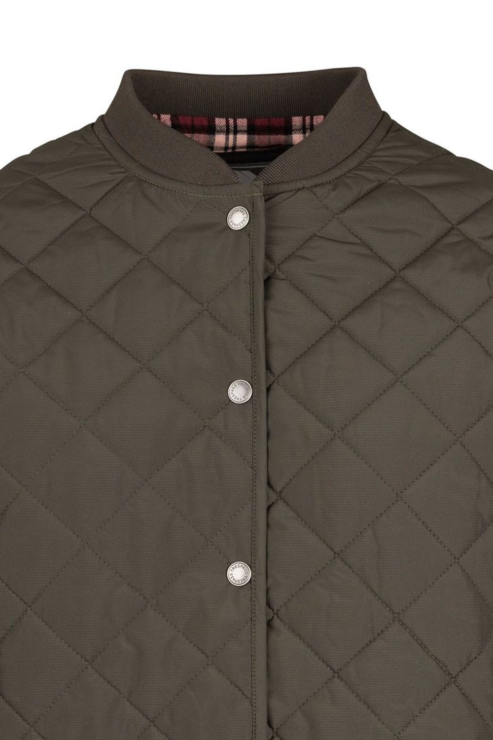 Khaki Trespass Khaki Oversee Padded Jacket, Image 3 of 3