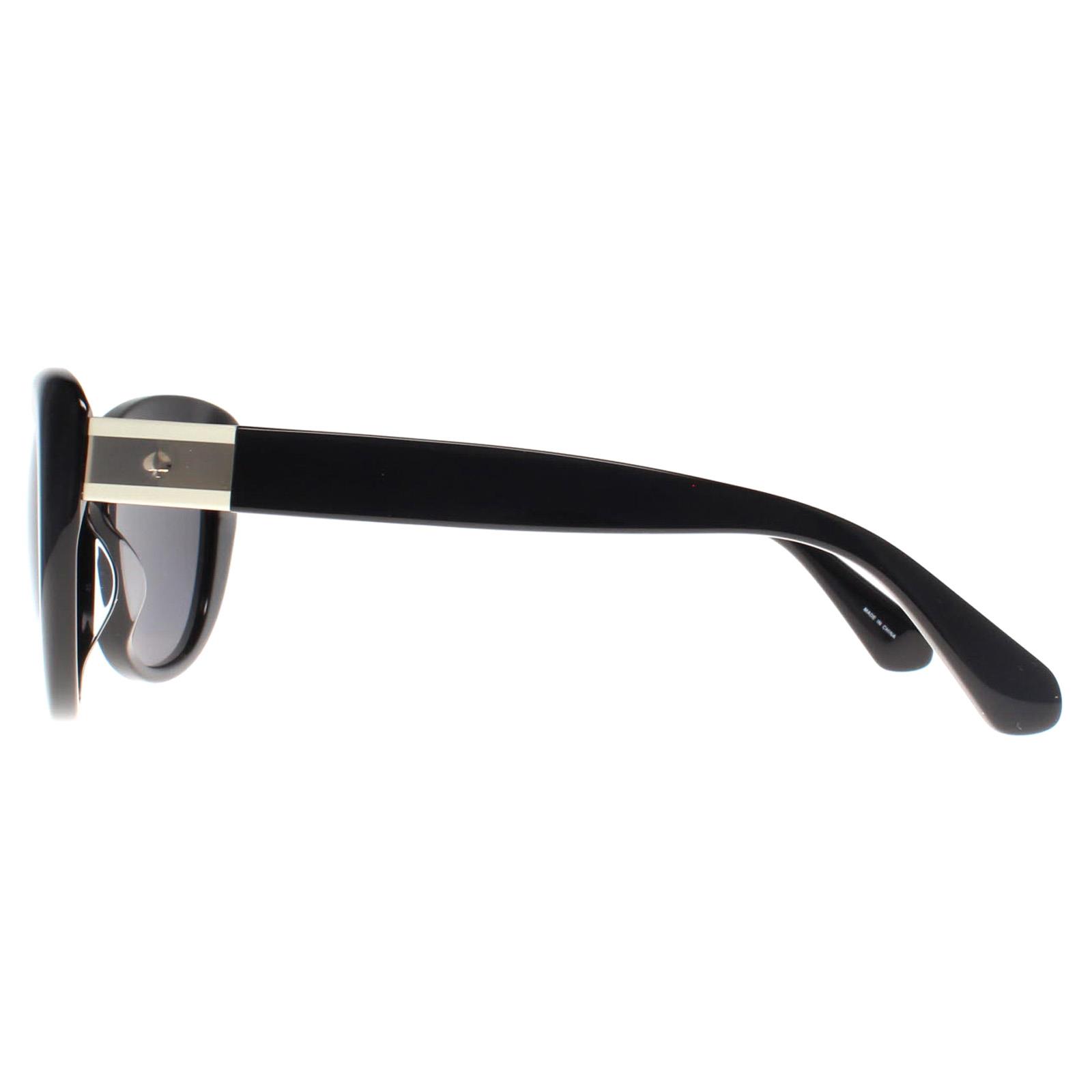 Black Butterfly Black Grey Polarized Emmalynn/S Sunglasses, Image 3 of 3