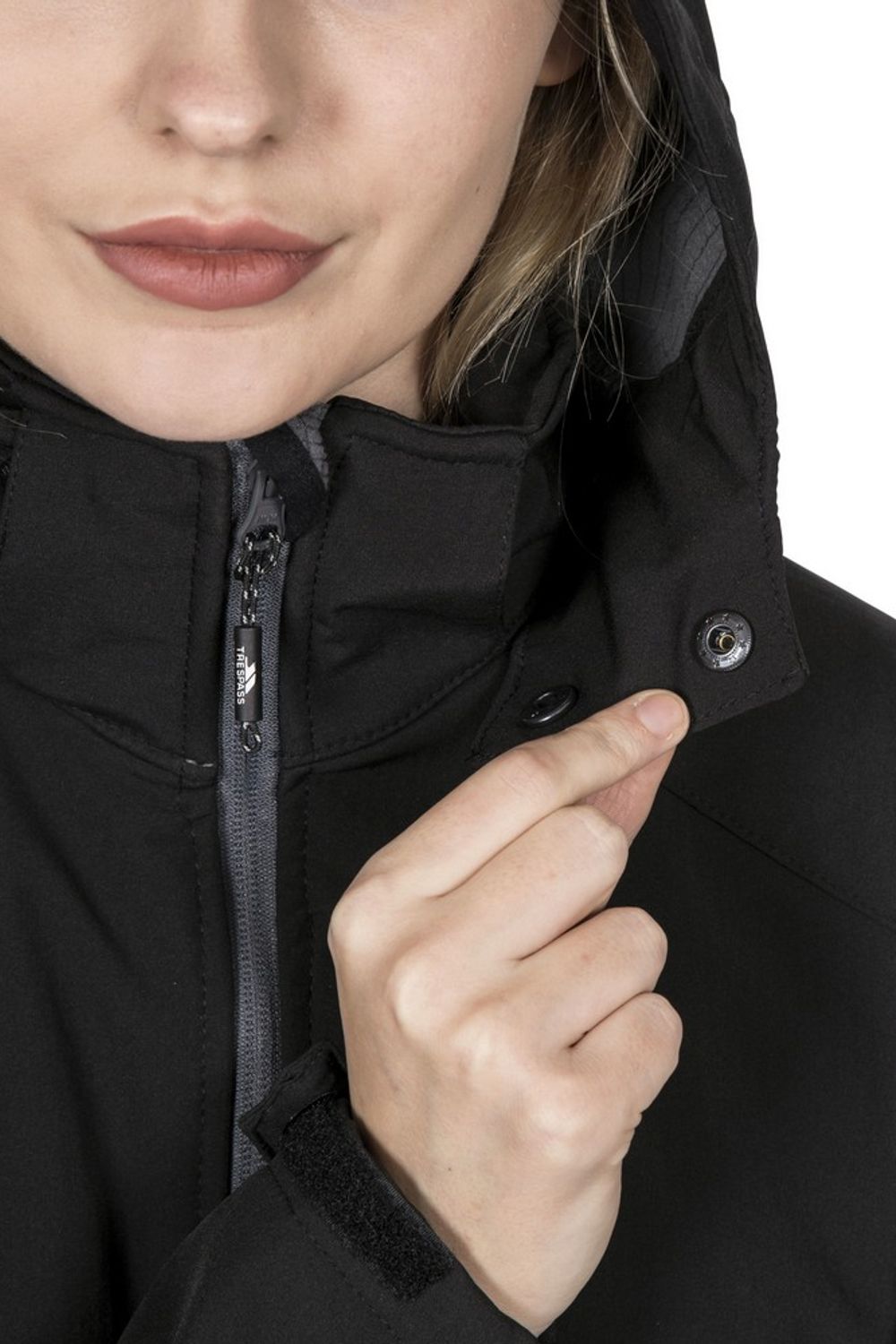 Black Bela II Waterproof Soft Shell Jacket, Image 6 of 8