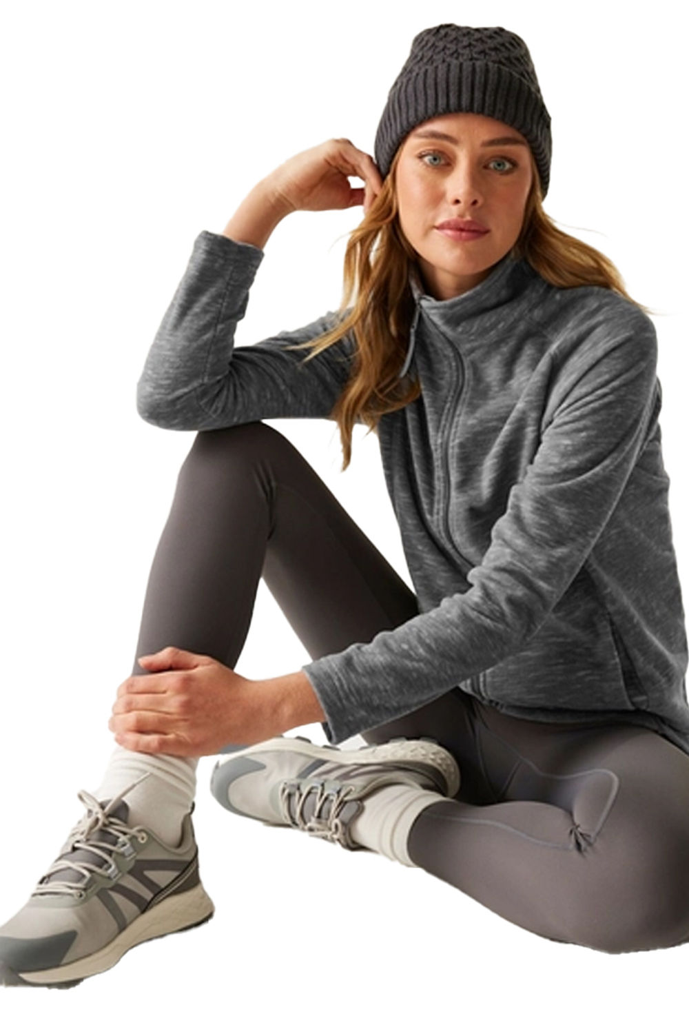 Grey Mayse Full Zip Fleece Jacket, Image 4 of 6