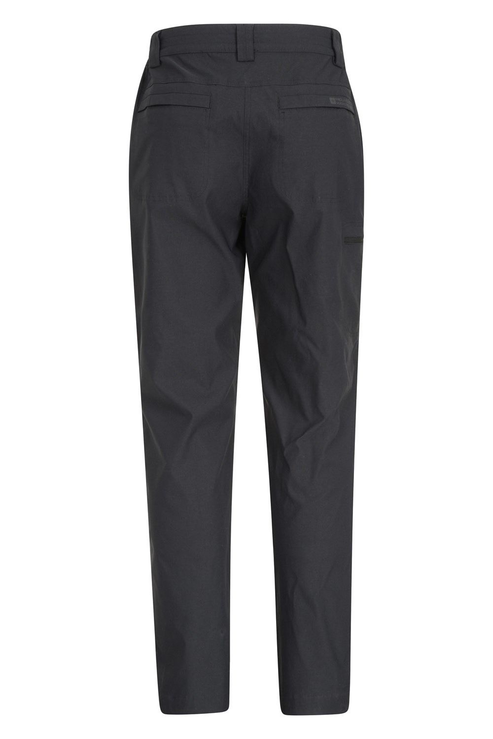 Black Hiker Stretch Short Winter Trousers, Image 2 of 4