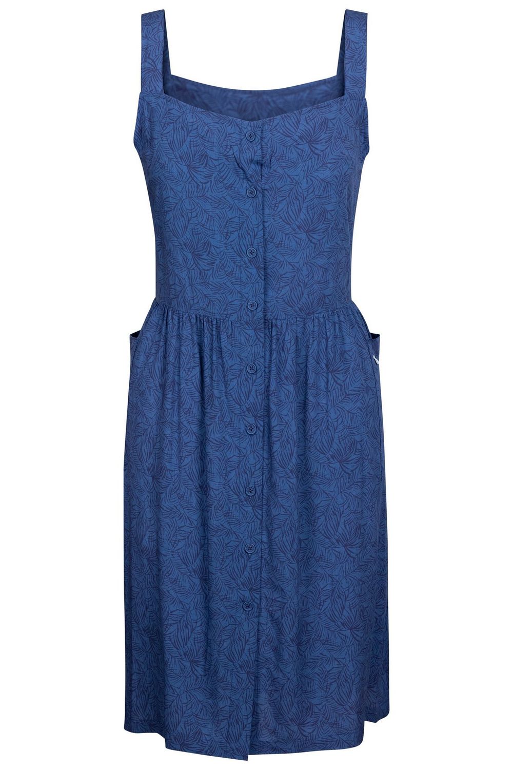Navy Mita Casual Dress, Image 1 of 2