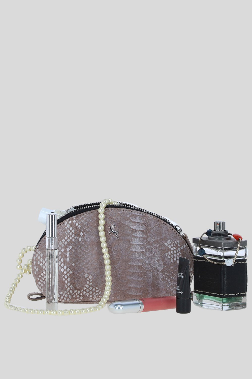 Blush 'Philippa' Real Leather Makeup Bag, Image 2 of 4