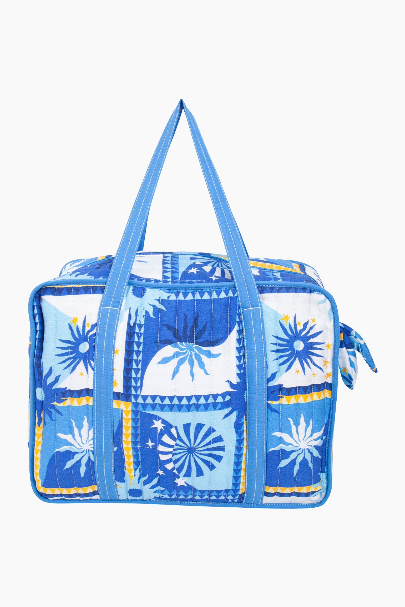 Pink Summery Double Handle Tote Bag