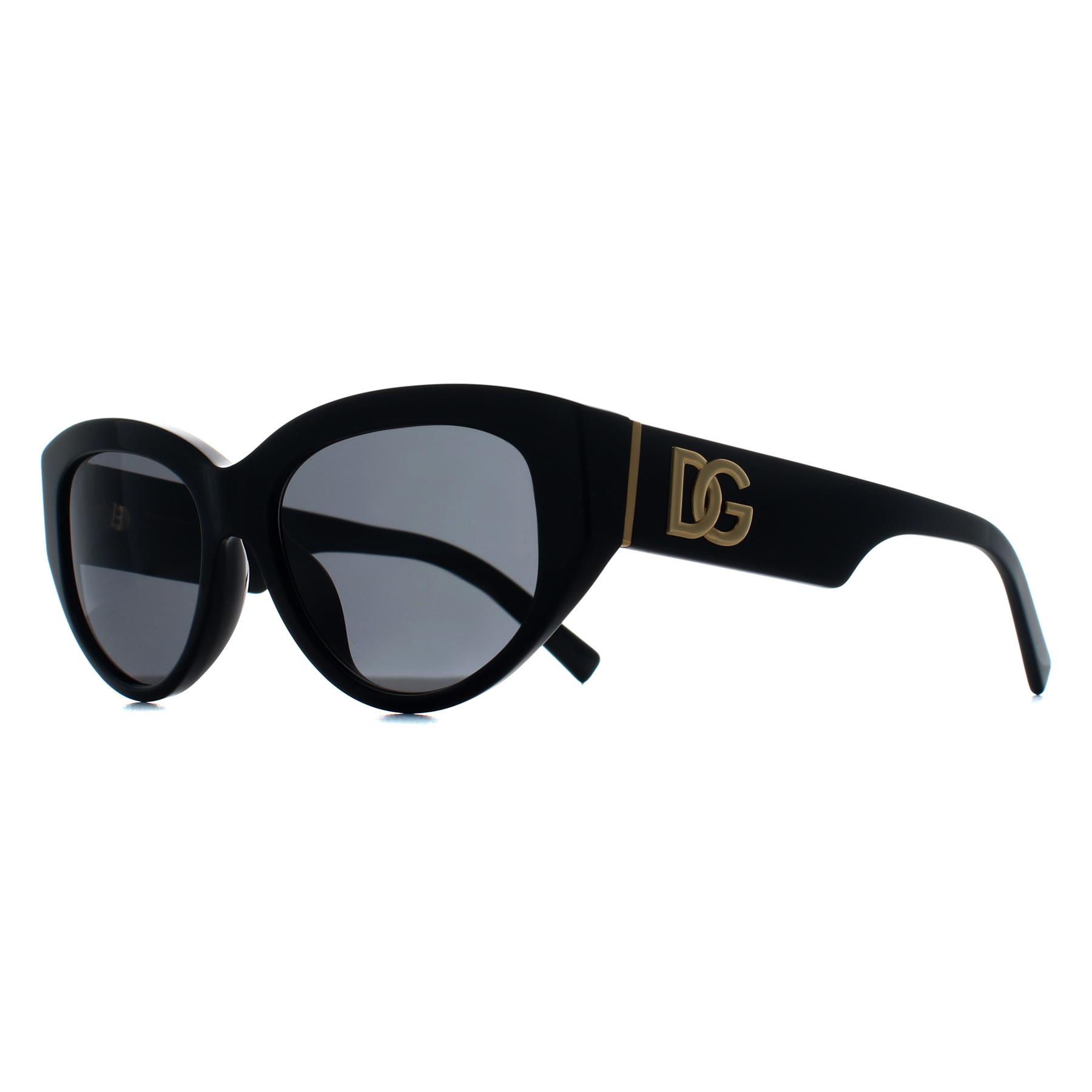 Black Dolce and Gabbana Black Cat Eye Black Dark Grey DG4514, Image 2 of 3