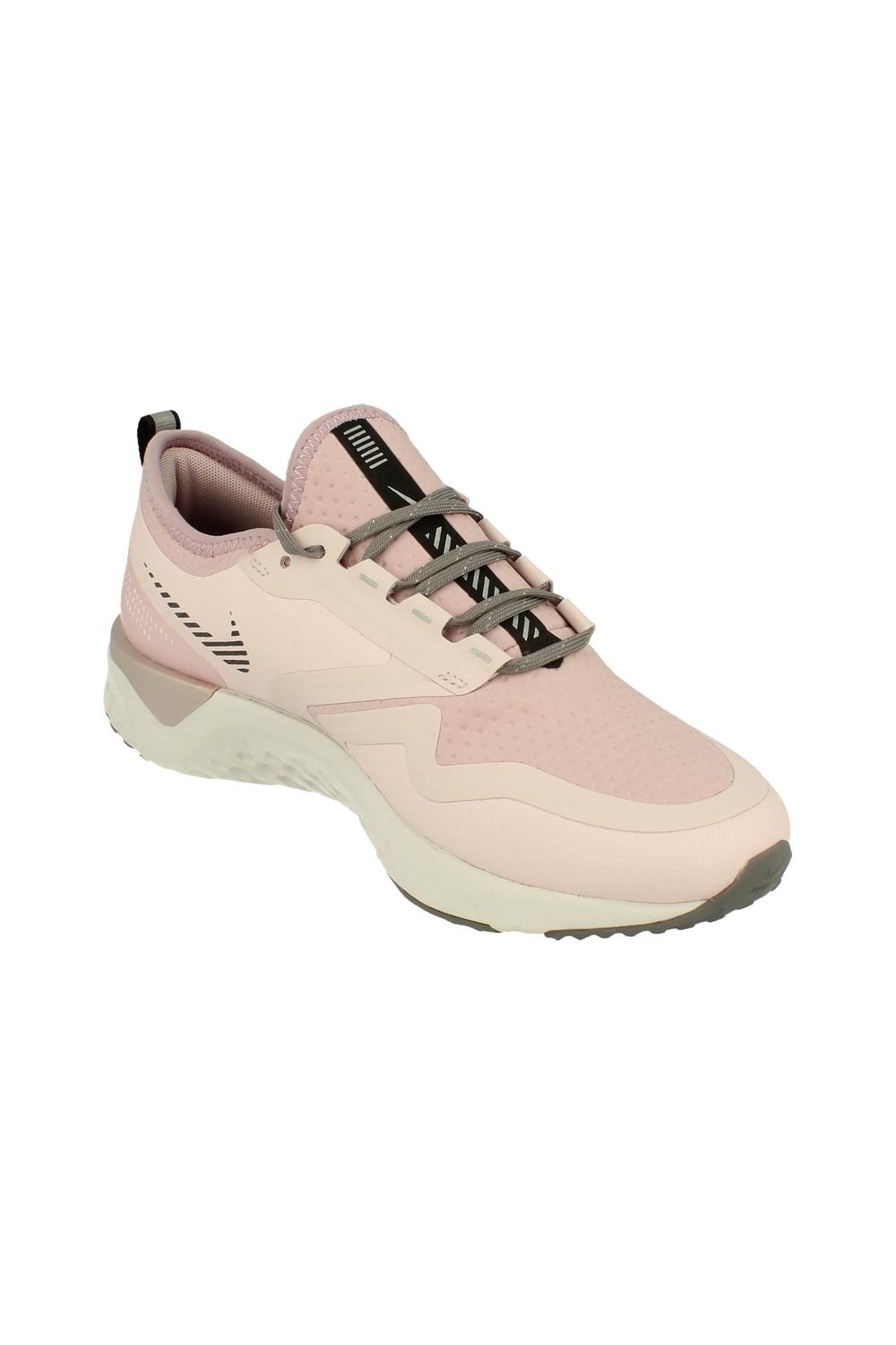 Pink Nike Womens Odyssey React 2 Shield Running Trainers, Image 5 of 6