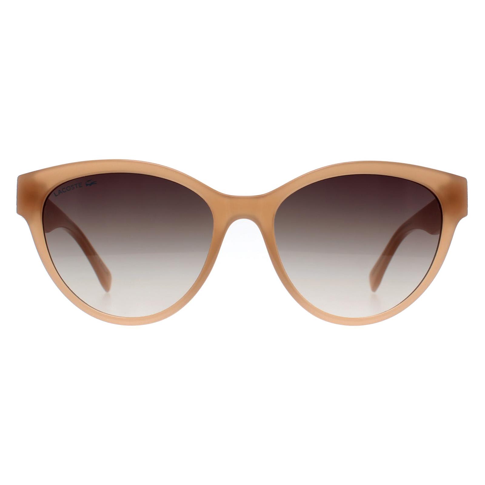 Beige Lacoste Beige Cat Eye Nude Grey Gradient L983S, Image 1 of 4
