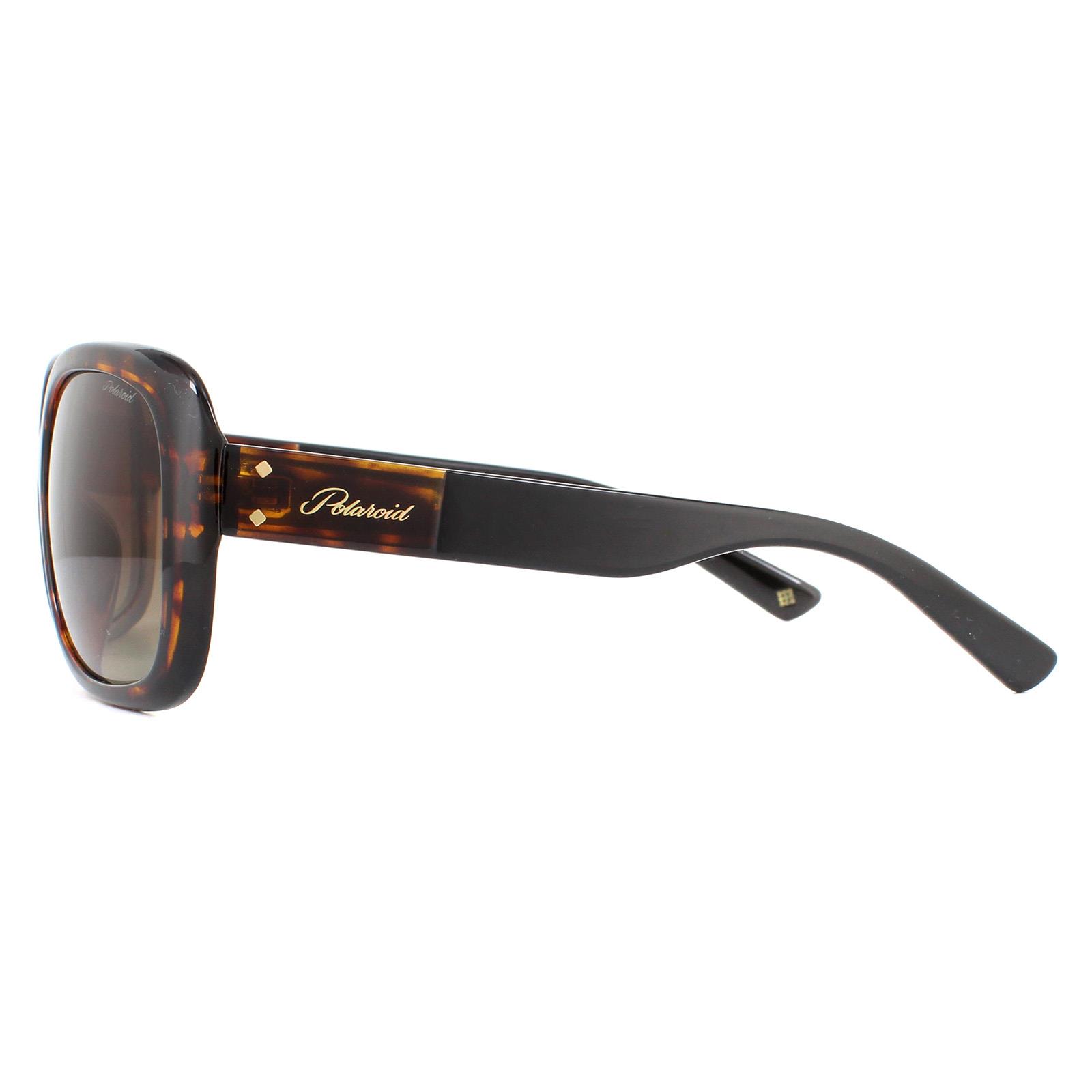 Brown Fashion Havana Brown Gradient Polarized Sunglasses, Image 3 of 4