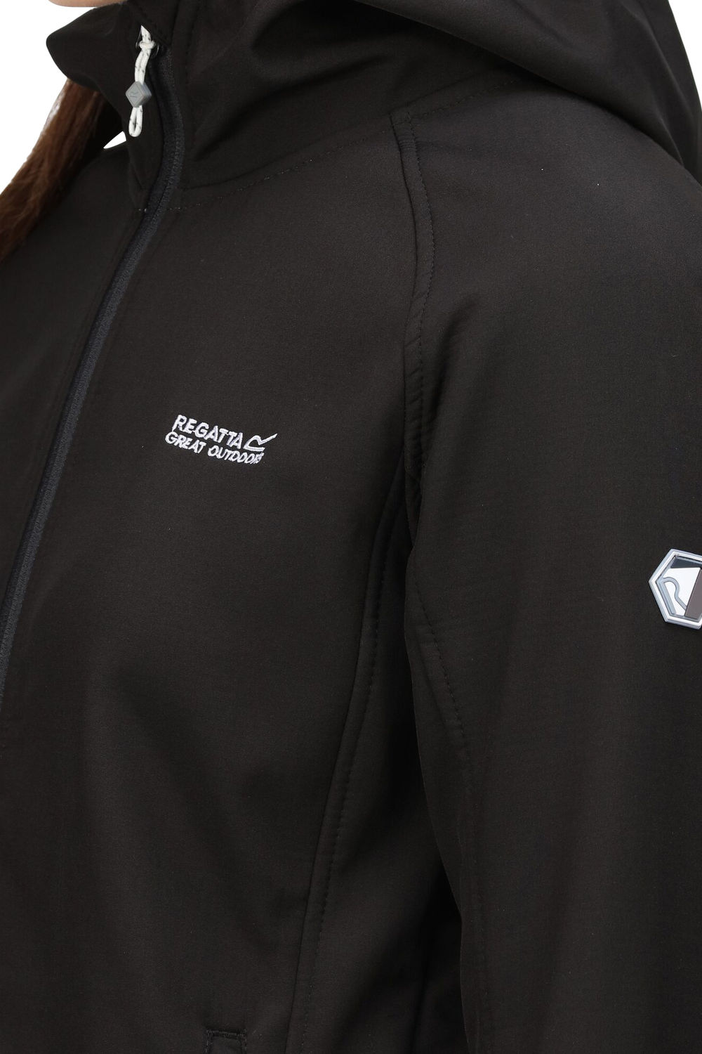Black Soft Shell Jacket, Image 5 of 8