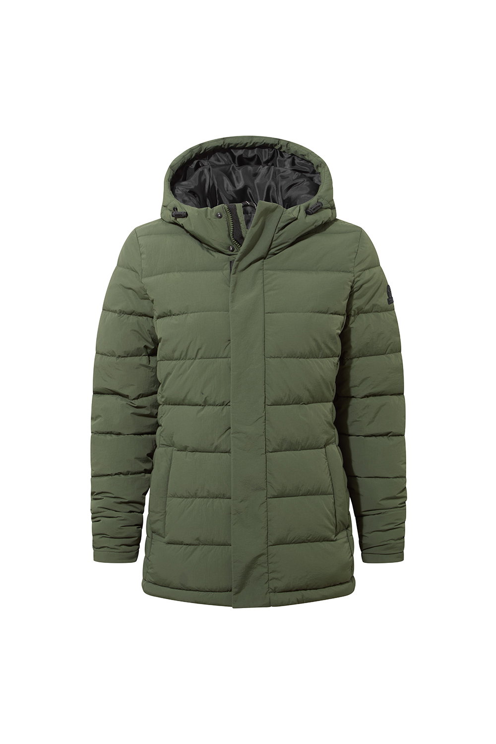 Dark Green Sleight Short Insulated Parka, Image 6 of 6