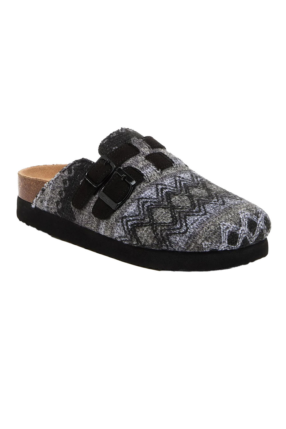 Black Abel Plus Zig Zag Mules, Image 1 of 7