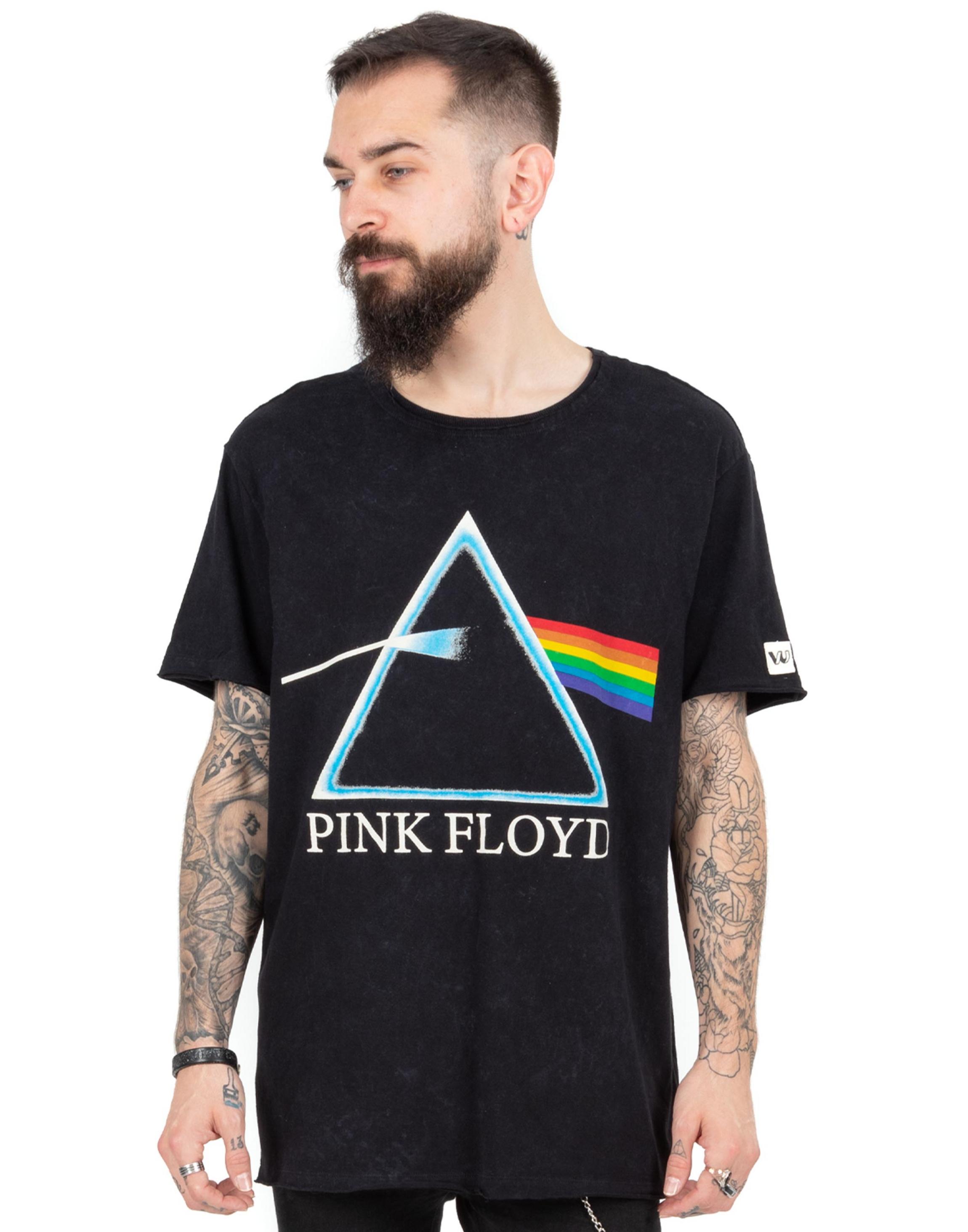 Black Pink Floyd Triangle Unisex T-Shirt, Image 2 of 6