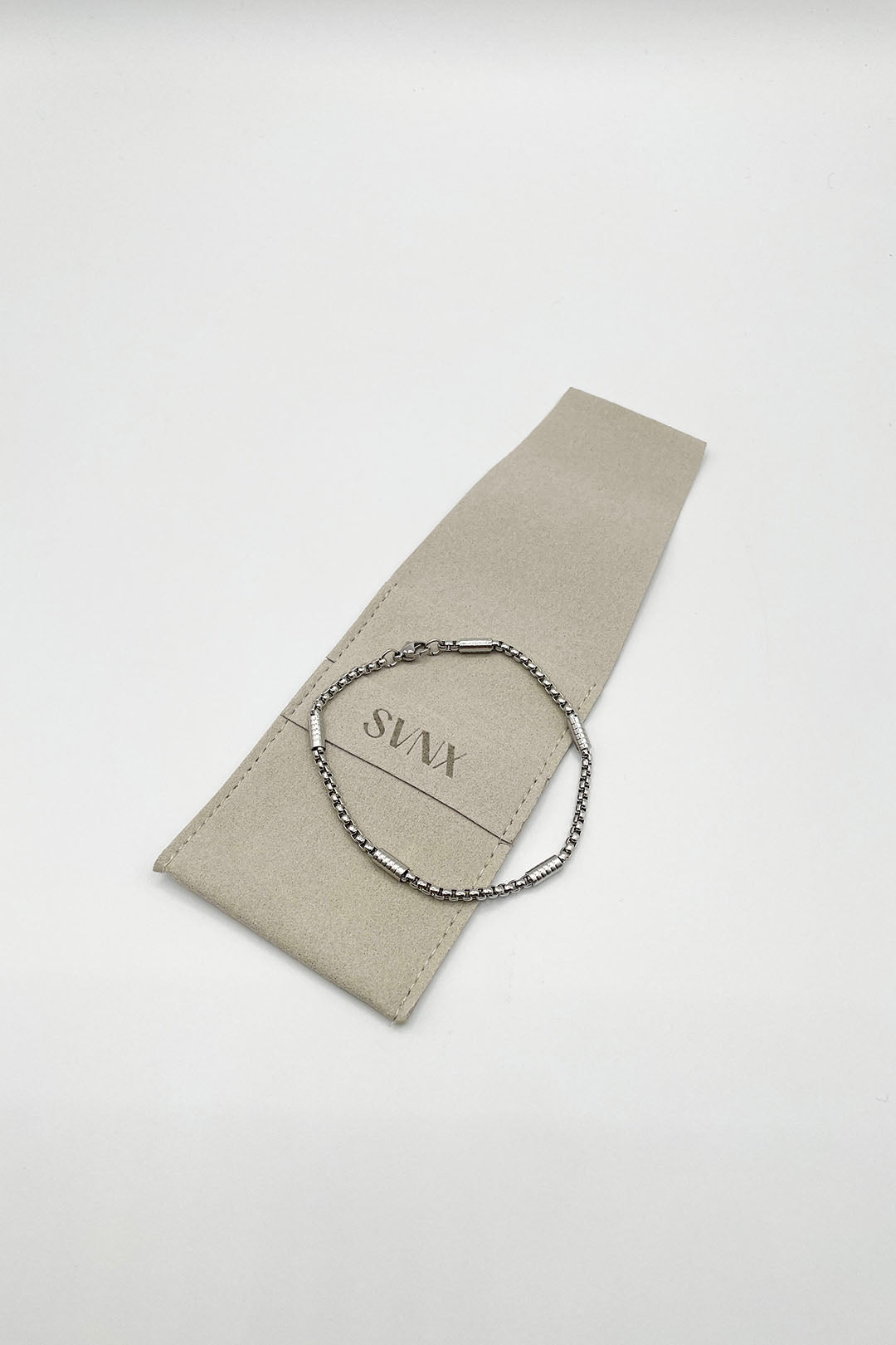 Silver SVNX Silver Bead Bracelet in Silver, Image 1 of 3