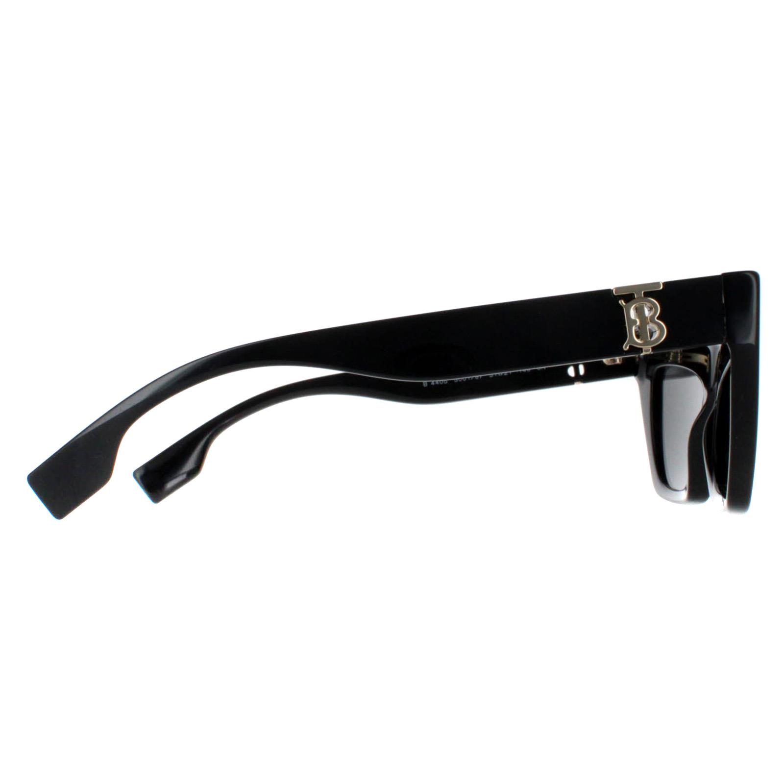 Black Burberry Black Cat Eye Black Dark Grey BE4405, Image 4 of 4