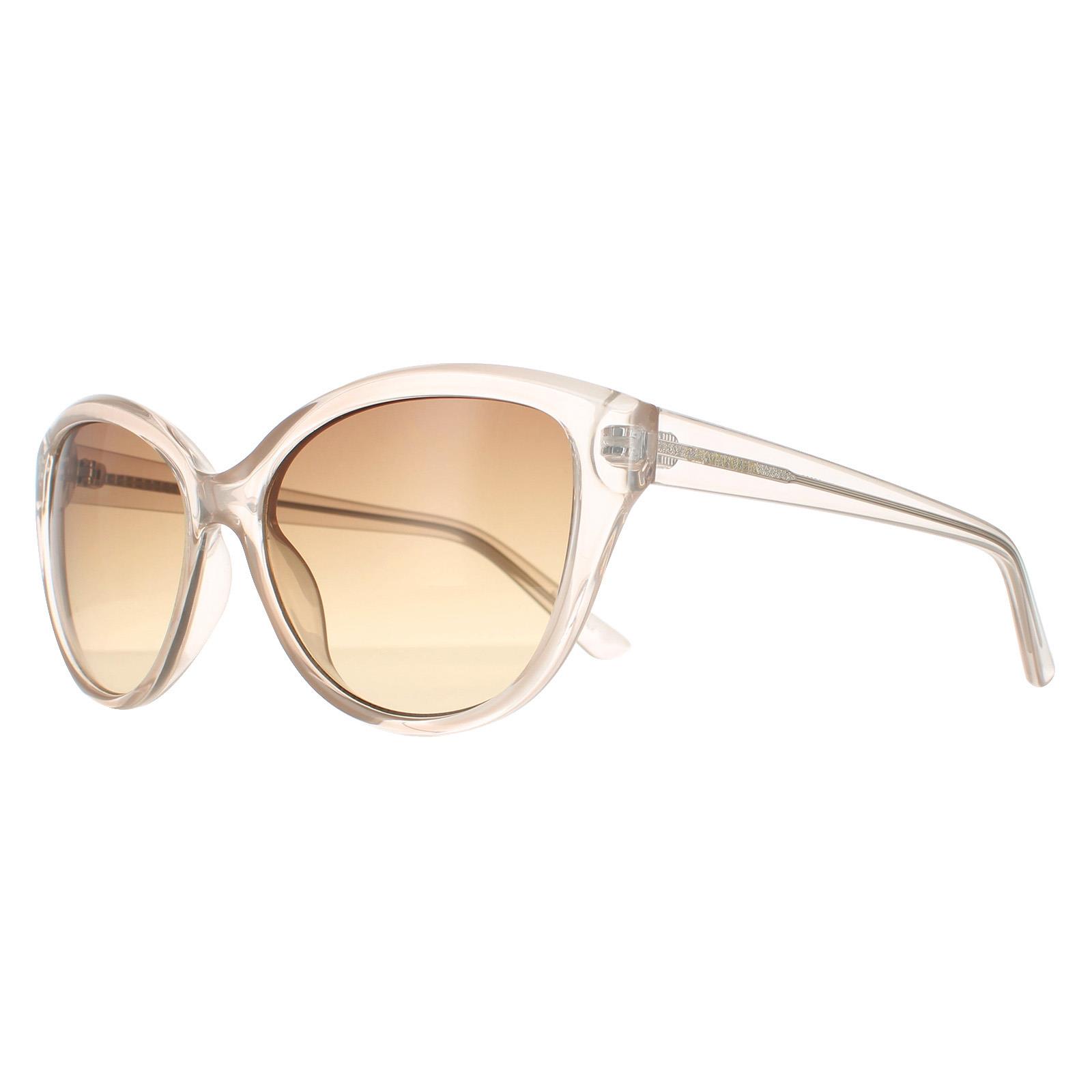 Beige Calvin Klein Beige Cat Eye Crystal Beige Brown Gradient CK19536S, Image 2 of 4
