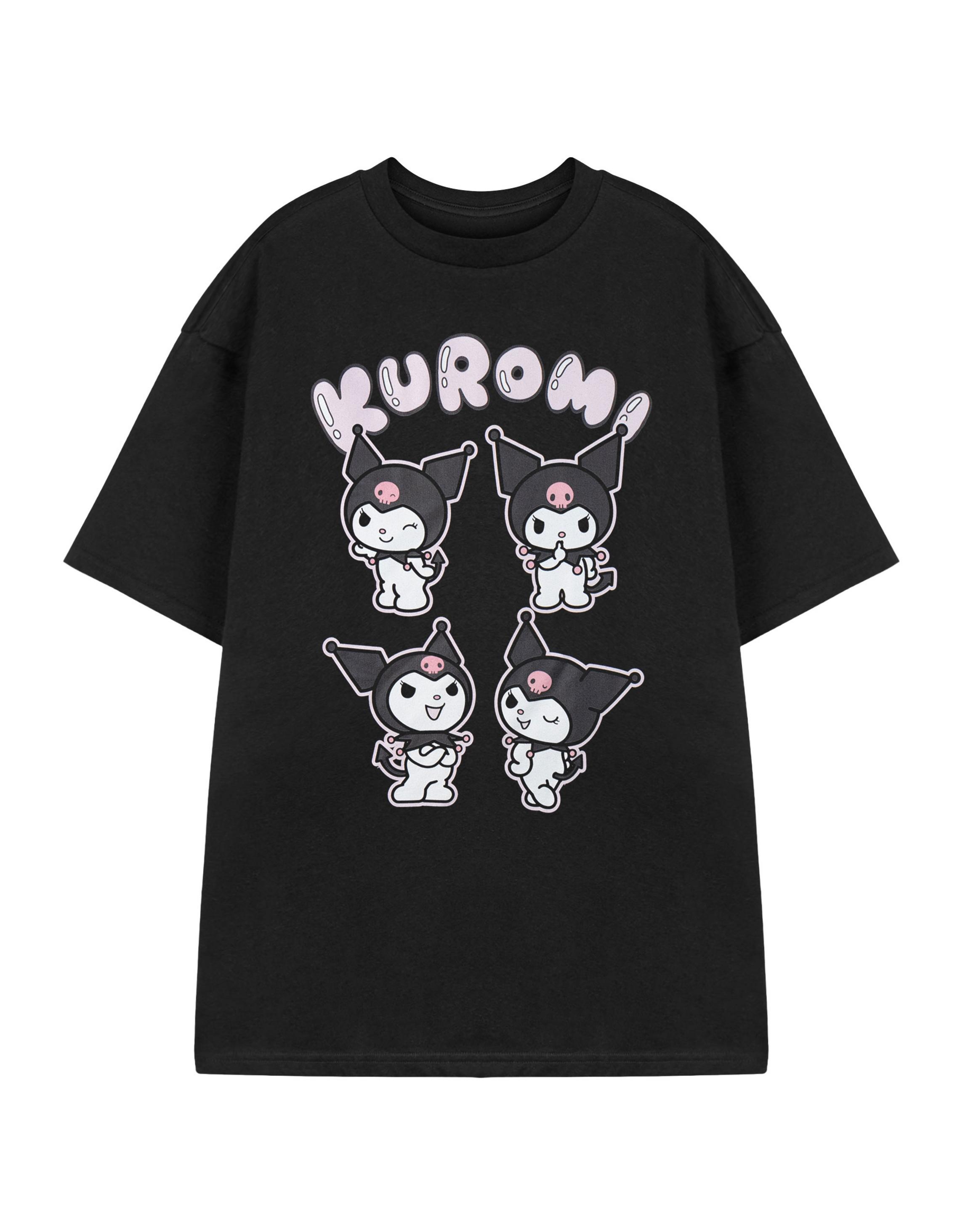 Black Hello Kitty Kuromi Xxx-Large T-Shirt
