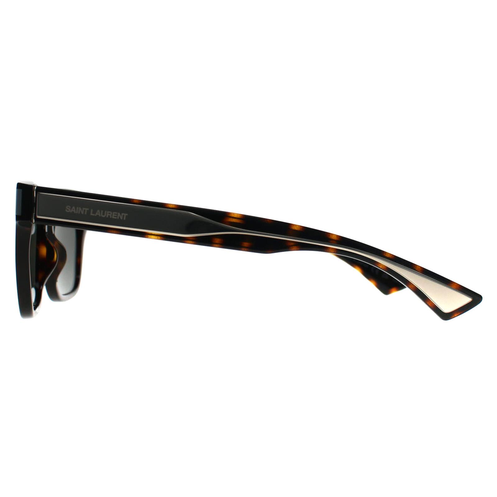 Brown Saint Laurent Brown Rectangle Havana Grey SL 790, Image 3 of 3