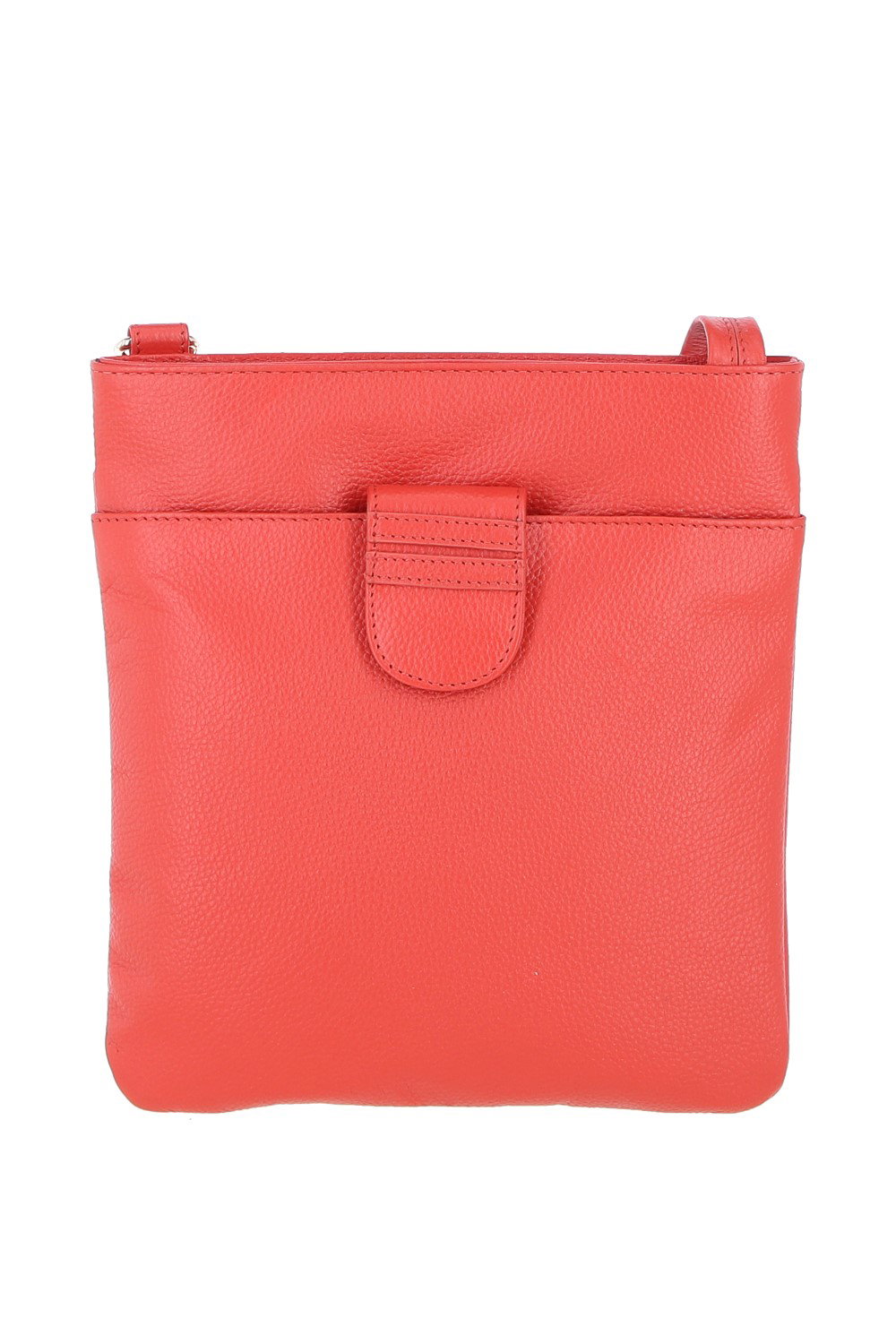 Mango Tab Zip Top Real Leather Crossbody Bag, Image 1 of 4