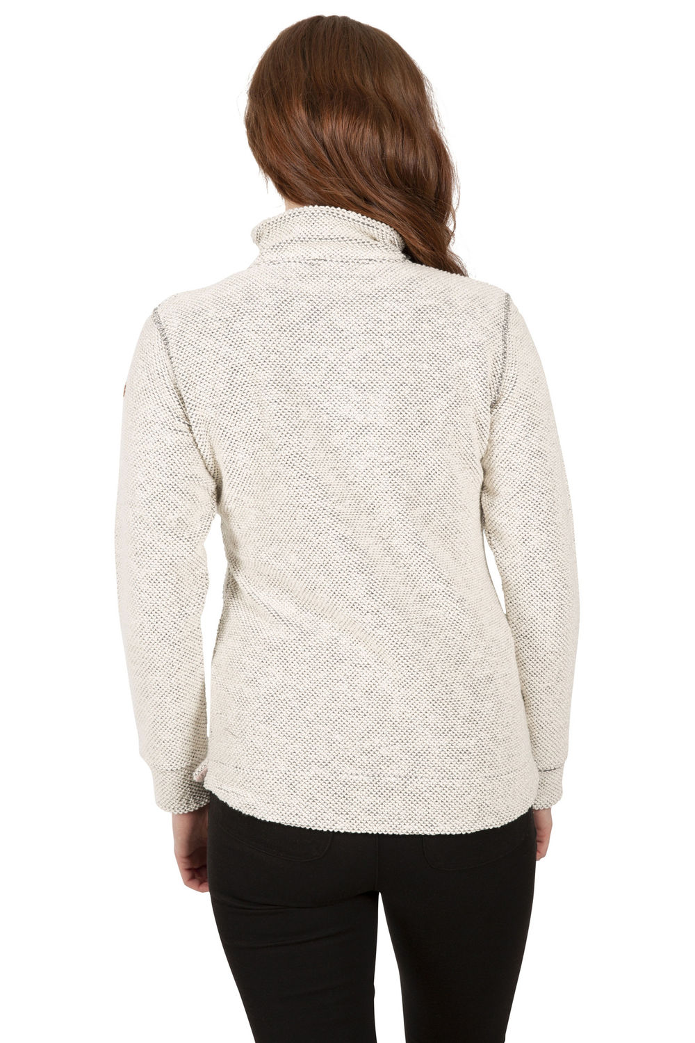 Off White Ronette Fleece, Image 4 of 5