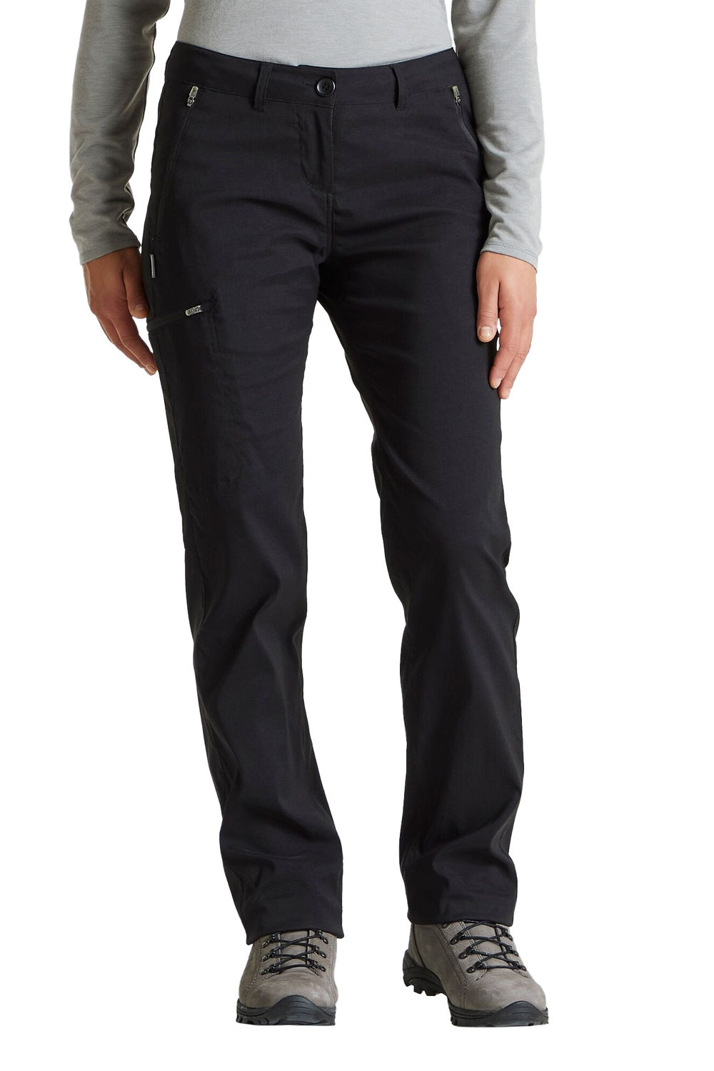 Black Expert Kiwi Pro Stretch Hiking Trousers, Image 2 of 3