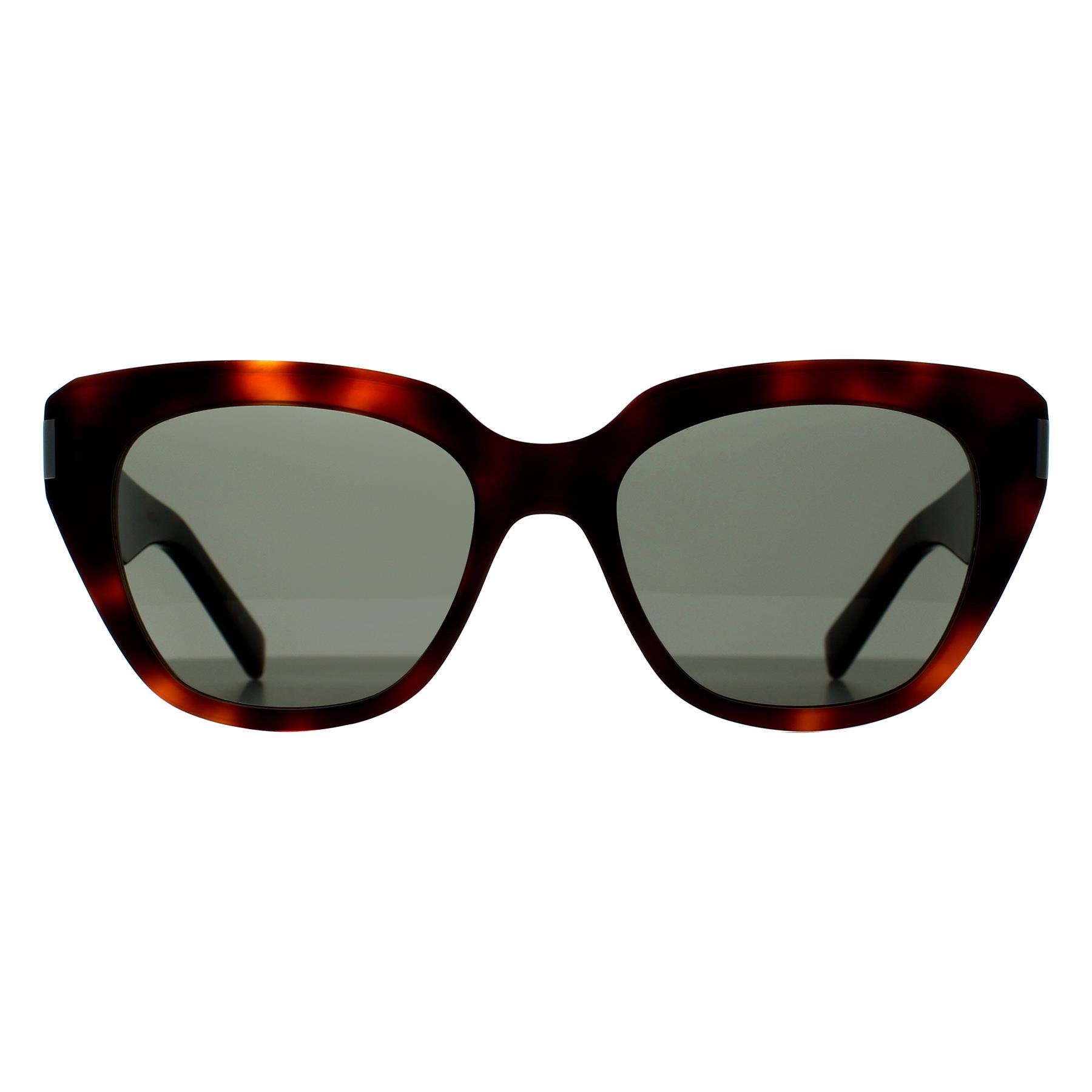 Brown Saint Laurent Brown Square Havana Grey SL 827, Image 1 of 3