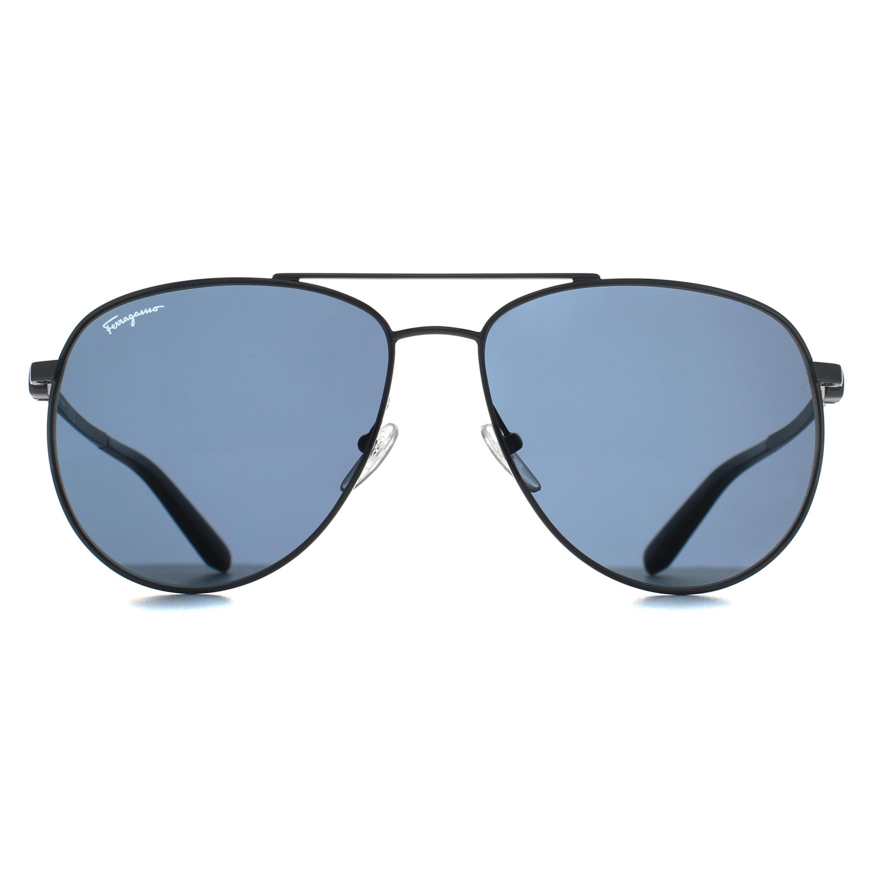 Grey Aviator Dark Gunmetal Blue SF157S, Image 1 of 3