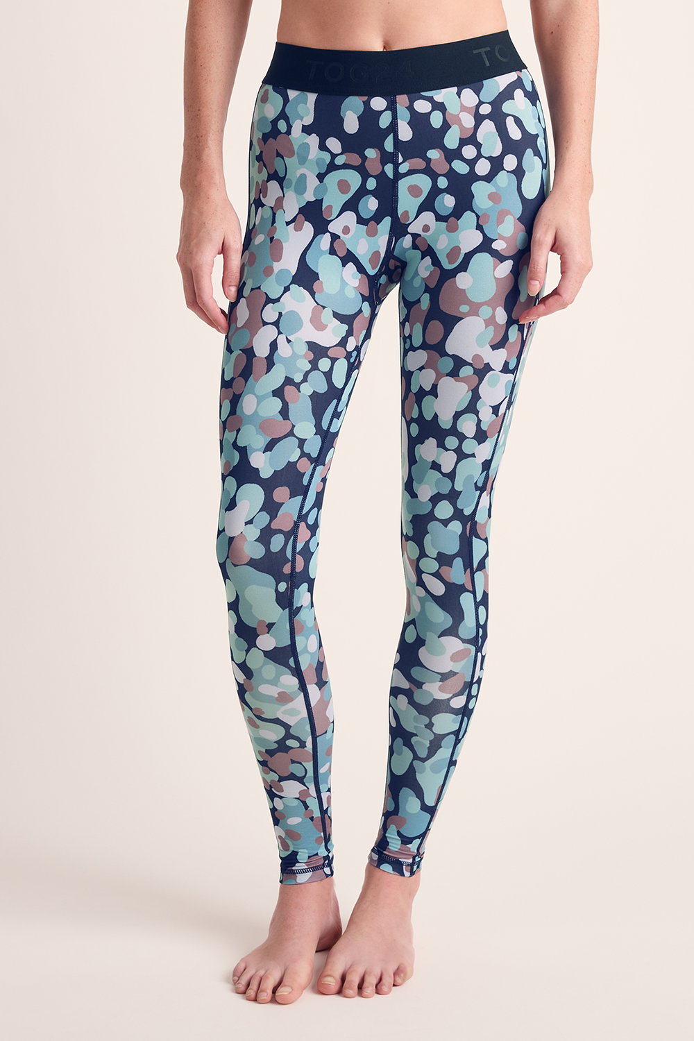 Blue Snowdon Thermal Base Layer Legging, Image 1 of 6