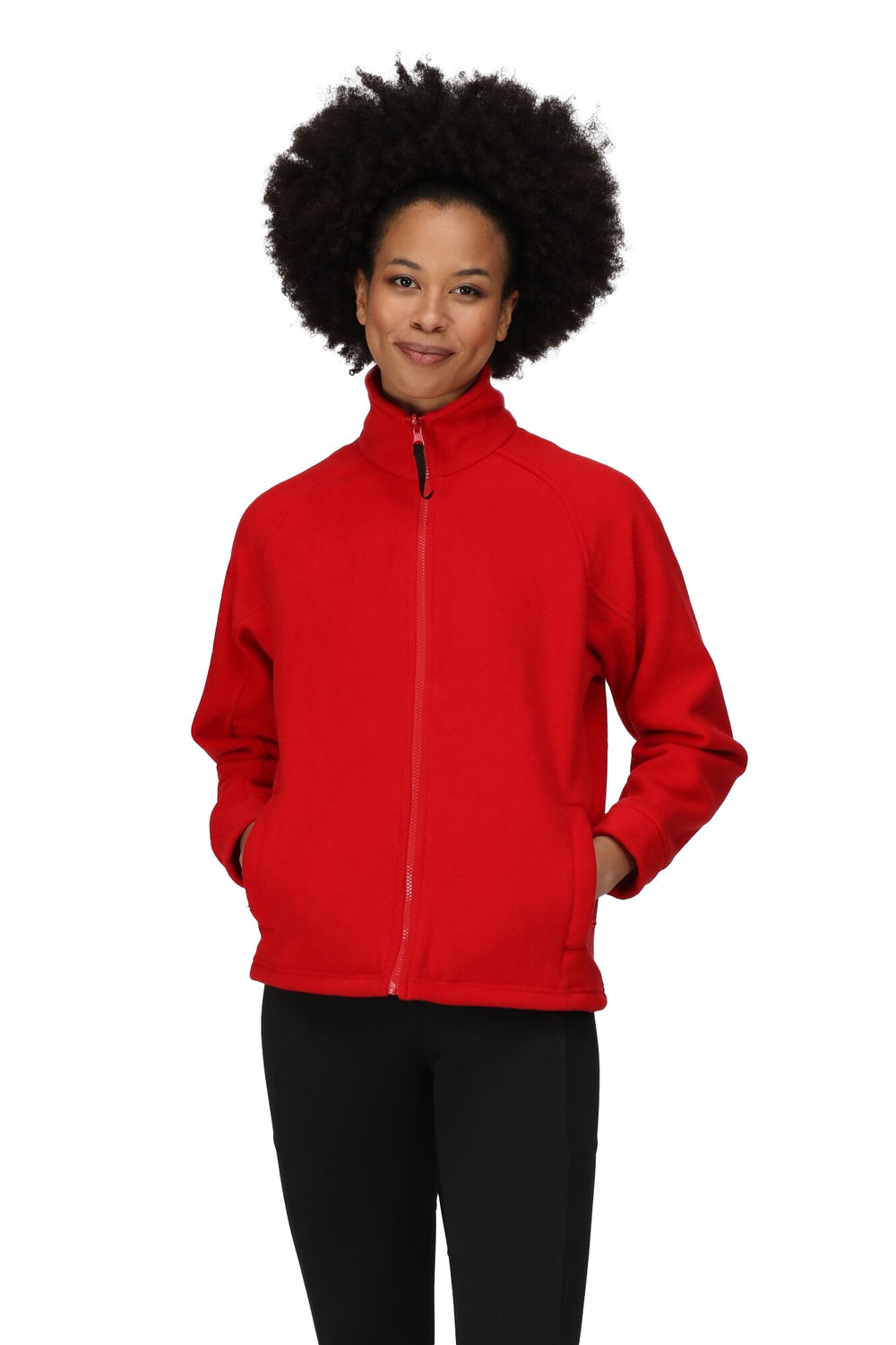 Red Thor III AntiPill Fleece Jacket, Image 3 of 3