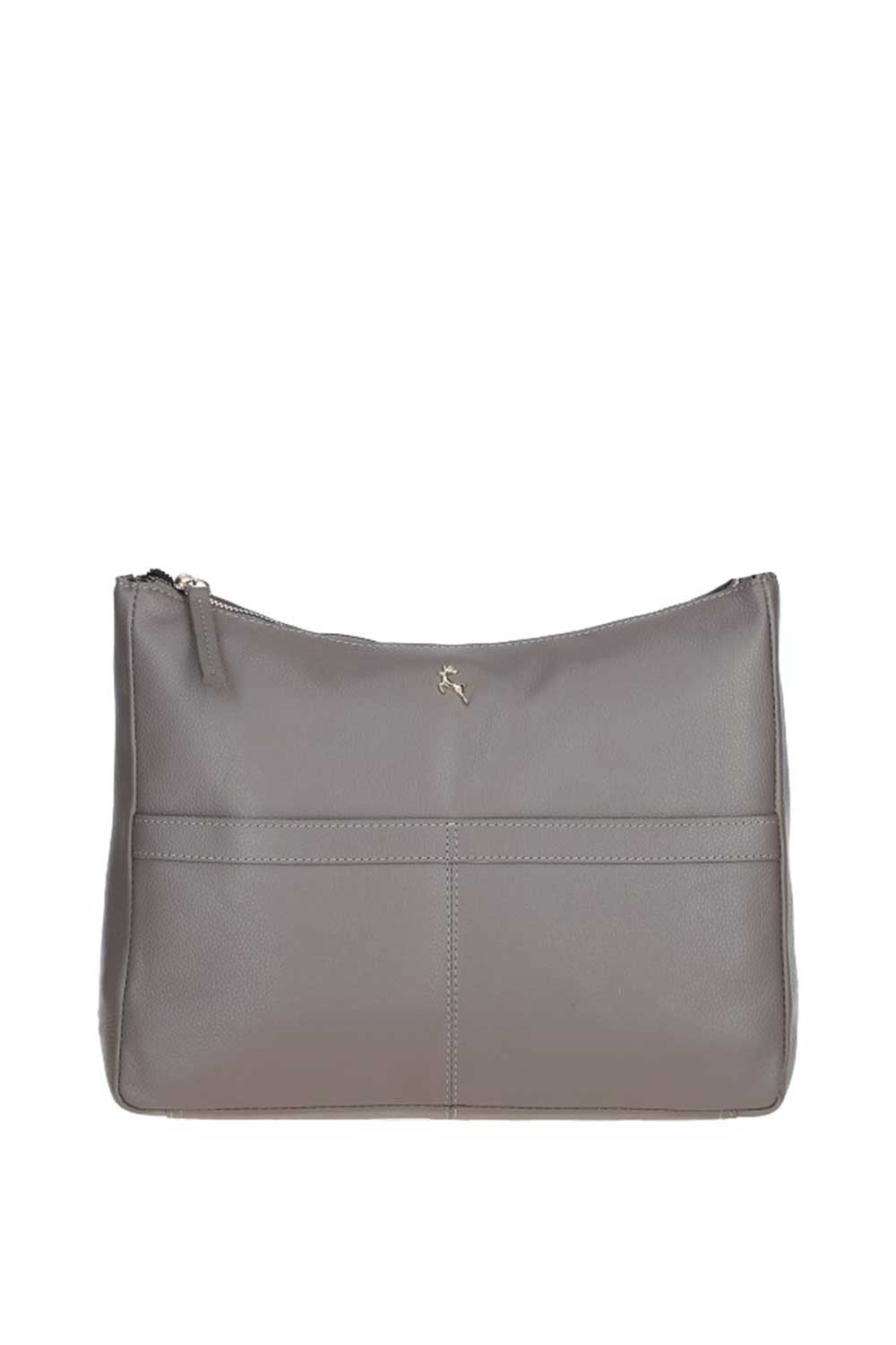 Taupe 'Highgate' Real Leather Shoulder Bag, Image 1 of 4