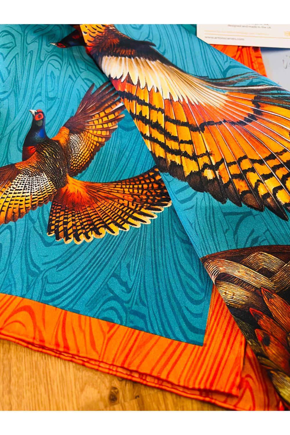 Multi The Silk Heritage Collection - Pheasants, Image 2 of 2