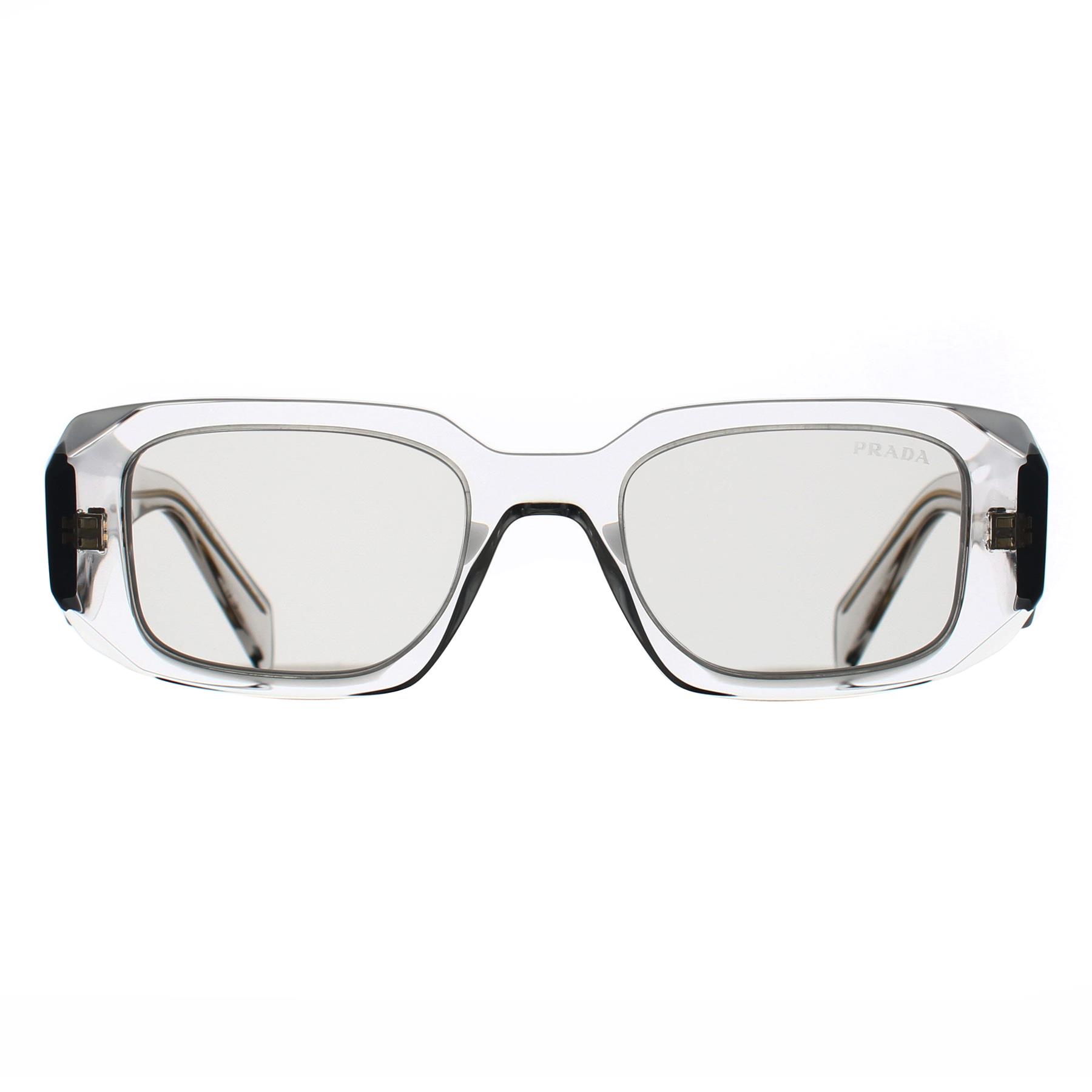 Grey Prada Grey Rectangle Transparent Grey Light Grey PR17WS, Image 1 of 3