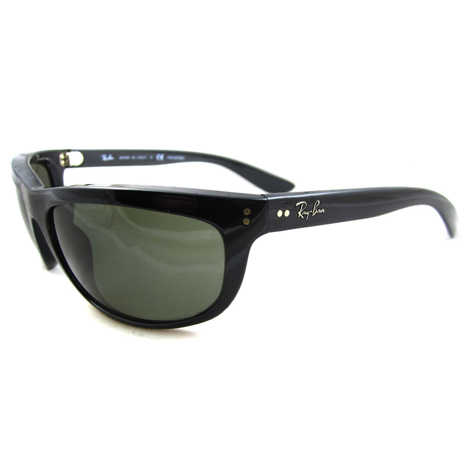 Black Wrap Black Green Polarized Balorama 4089 Sunglasses, Image 2 of 2