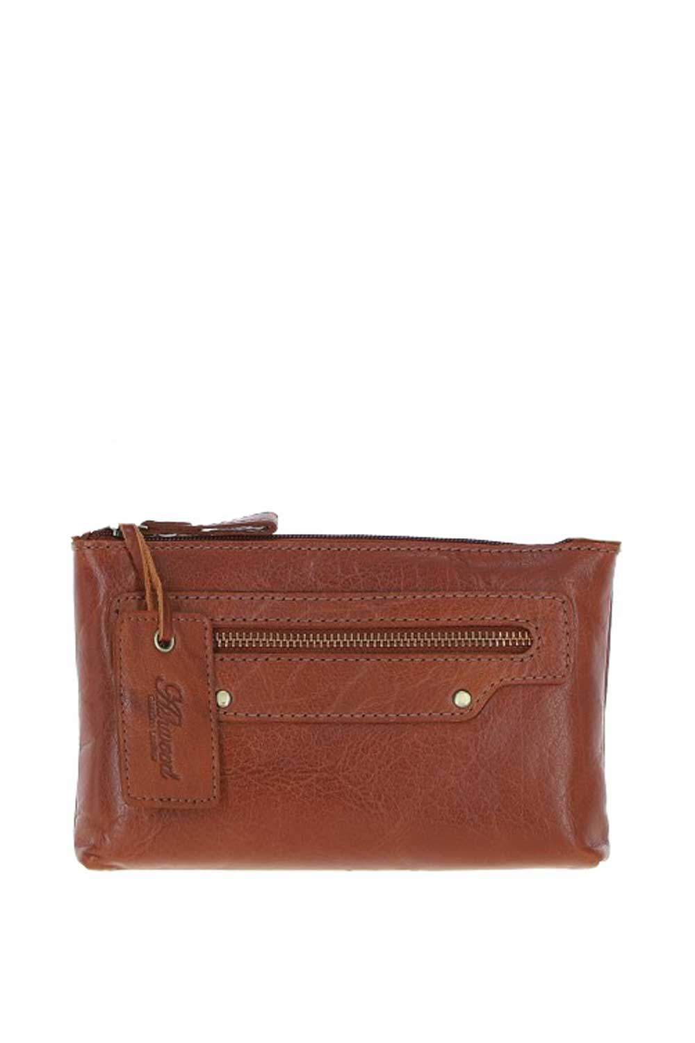 Tan Ashwood Leather Tan Genuine Leather Crossbody Bag, Image 1 of 6