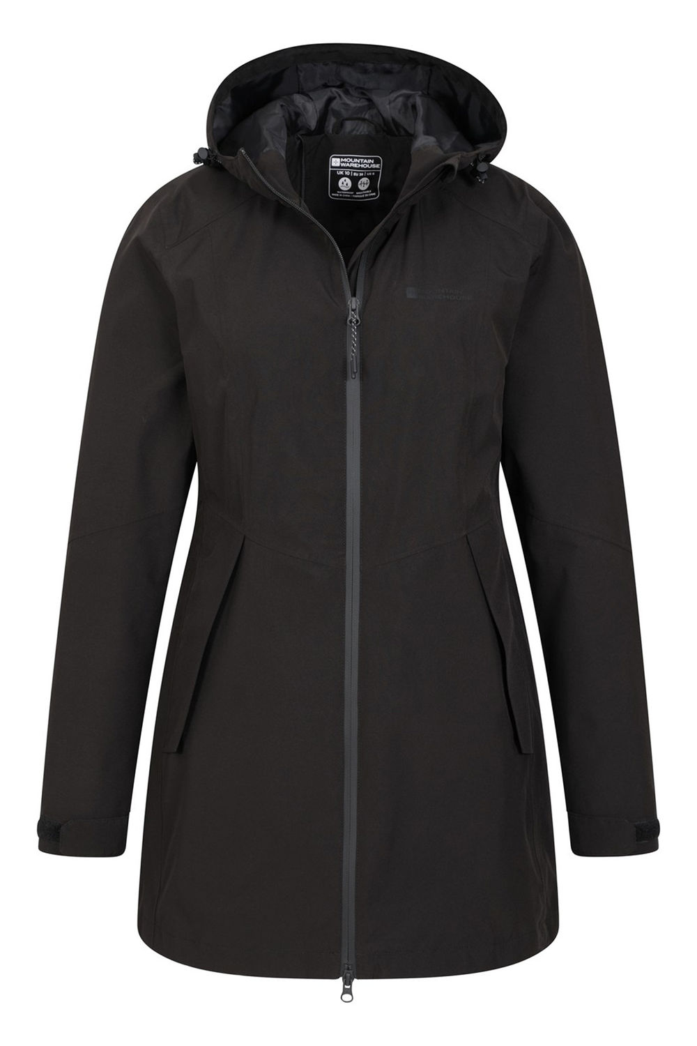 Black Hilltop II Waterproof Jacket, Image 5 of 6