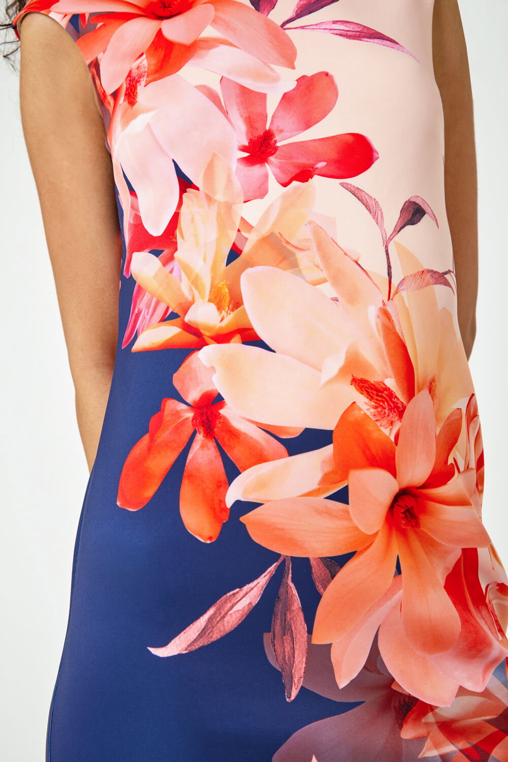  Floral Premium Stretch Shift Dress, Image 6 of 5