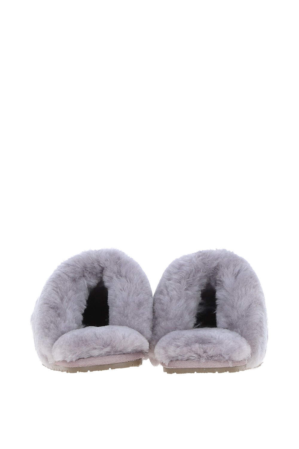 Lilac Fenland England Lilac 'Pippa' Classic Suede Sheepskin Slippers, Image 3 of 4
