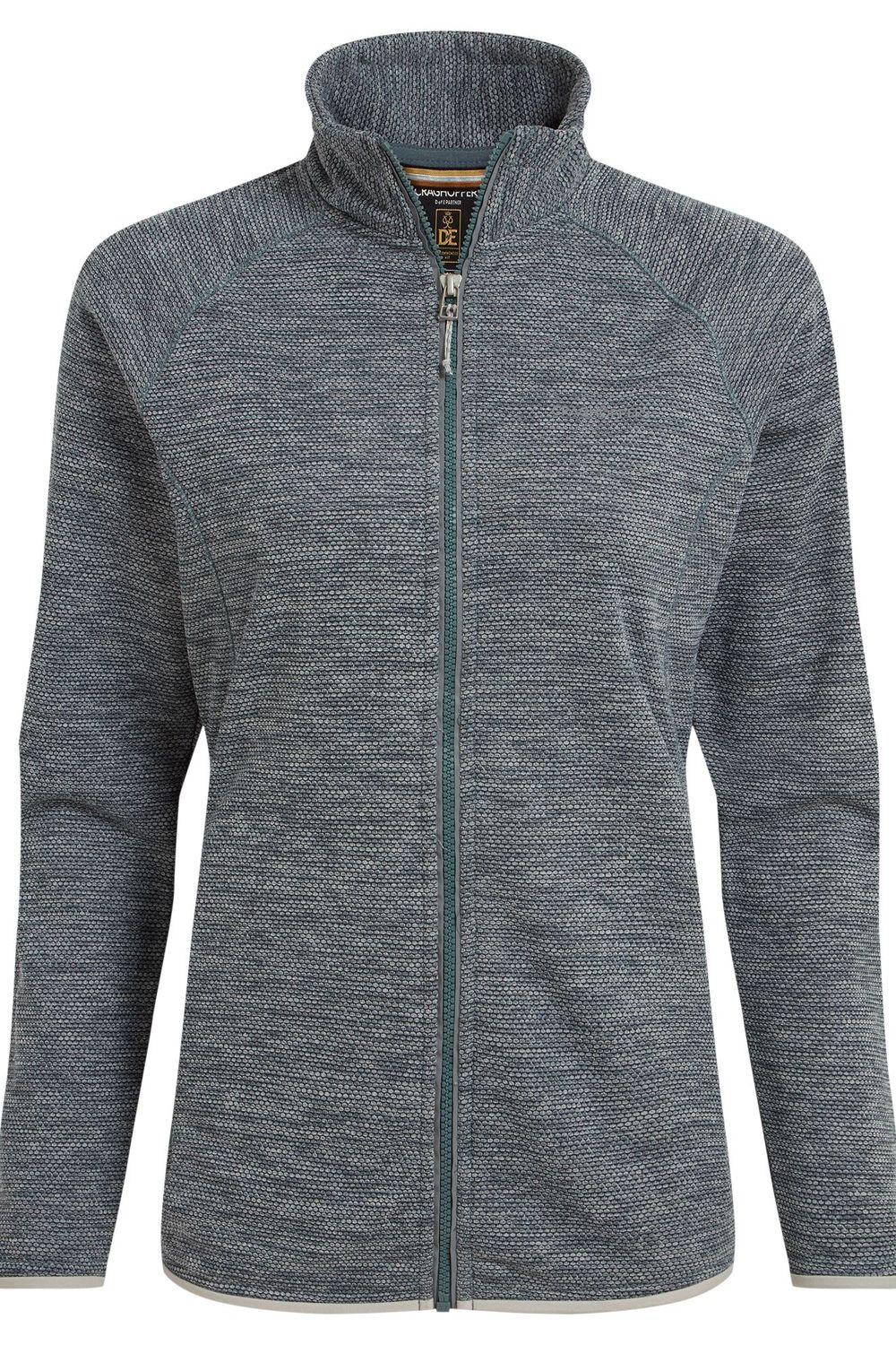 Dark Grey Tarvos Full Zip Fleece Jacket, Image 1 of 4