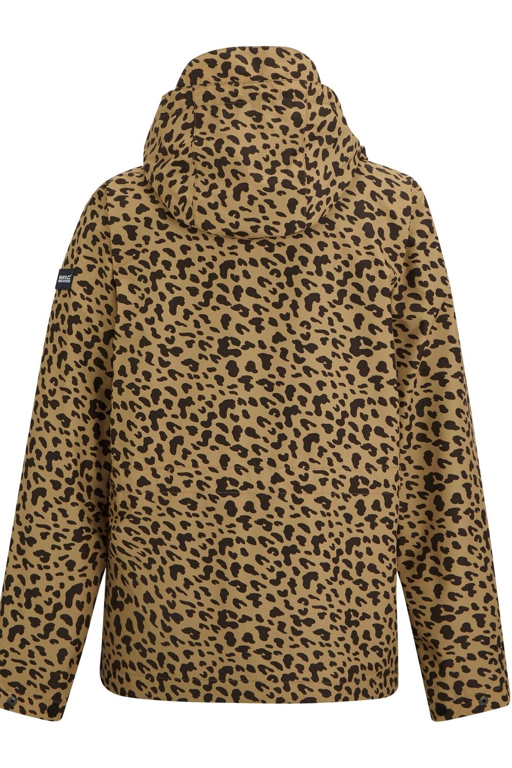 Multi Regatta Multi Bayletta Leopard Print Waterproof Jacket, Image 2 of 5