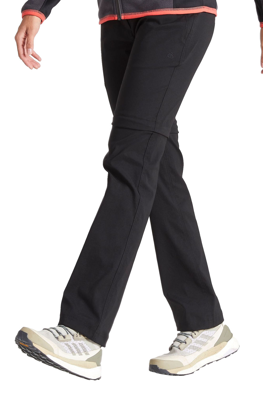 Black Outdoor Kiwi Pro Convertible Trousers, Image 3 of 3
