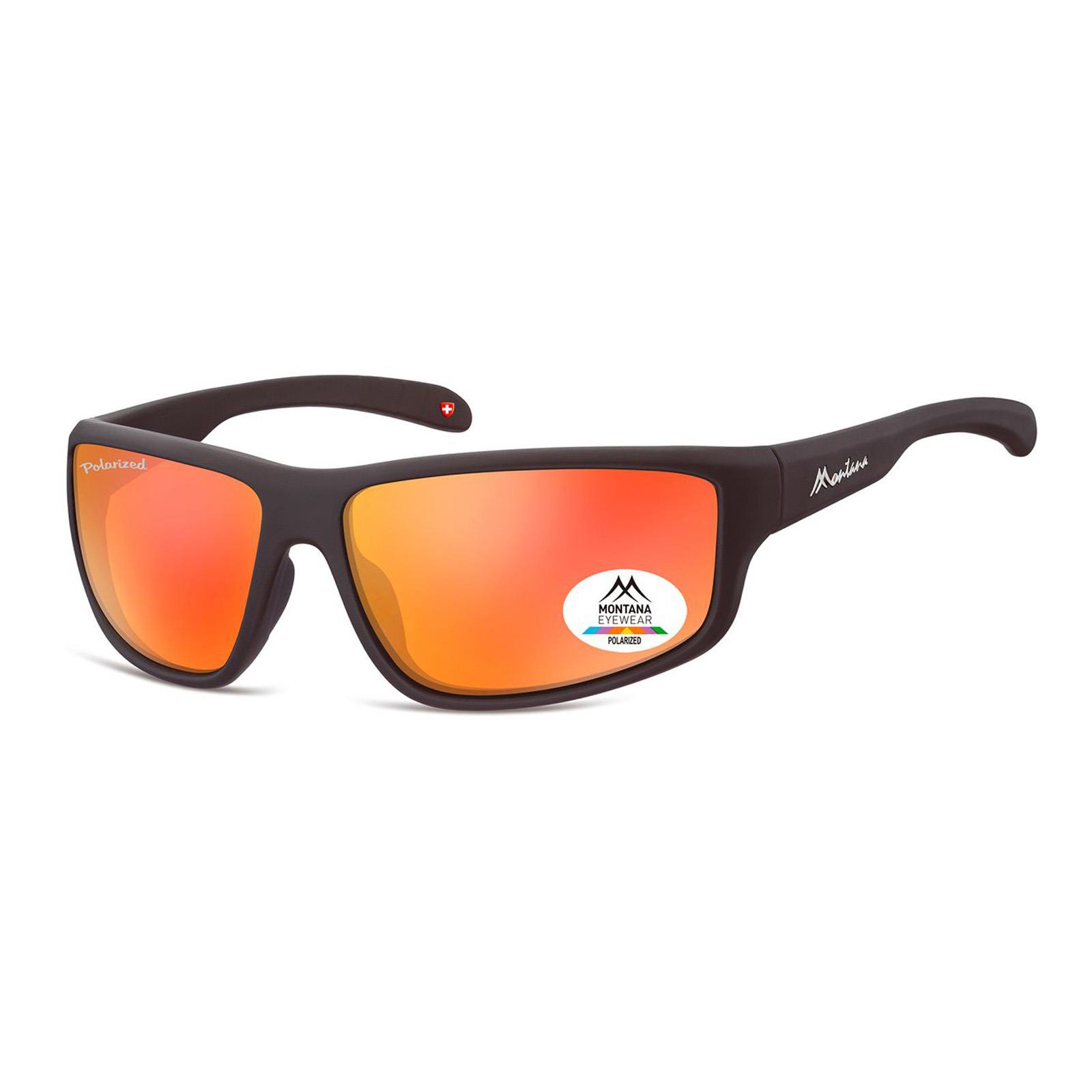 Black Sport Black Rubber Red Mirror Polarized SP313, Image 1 of 2